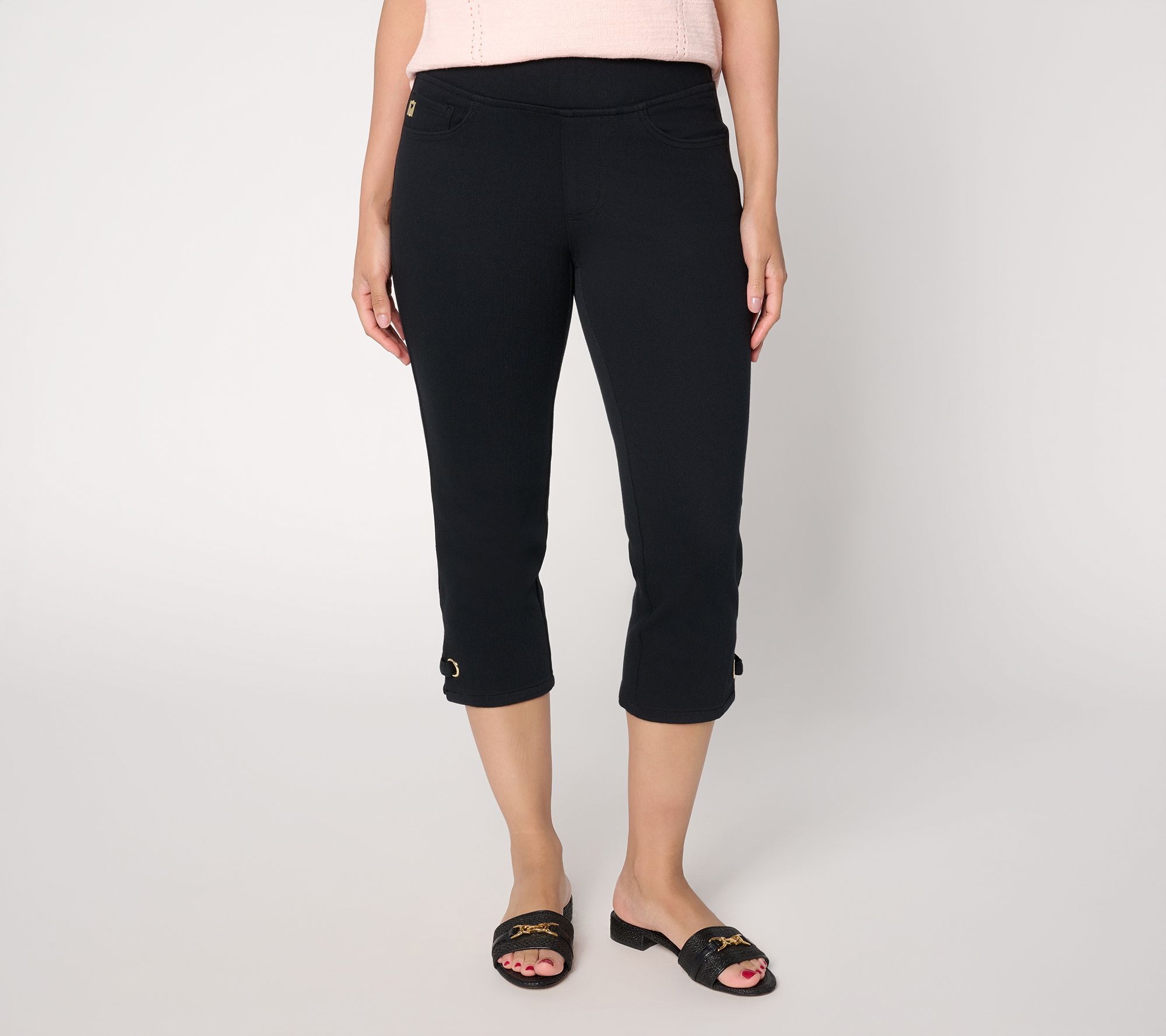 "As Is" Belle by Kim Gravel Pet Flexibelle Gold Grommet Capri