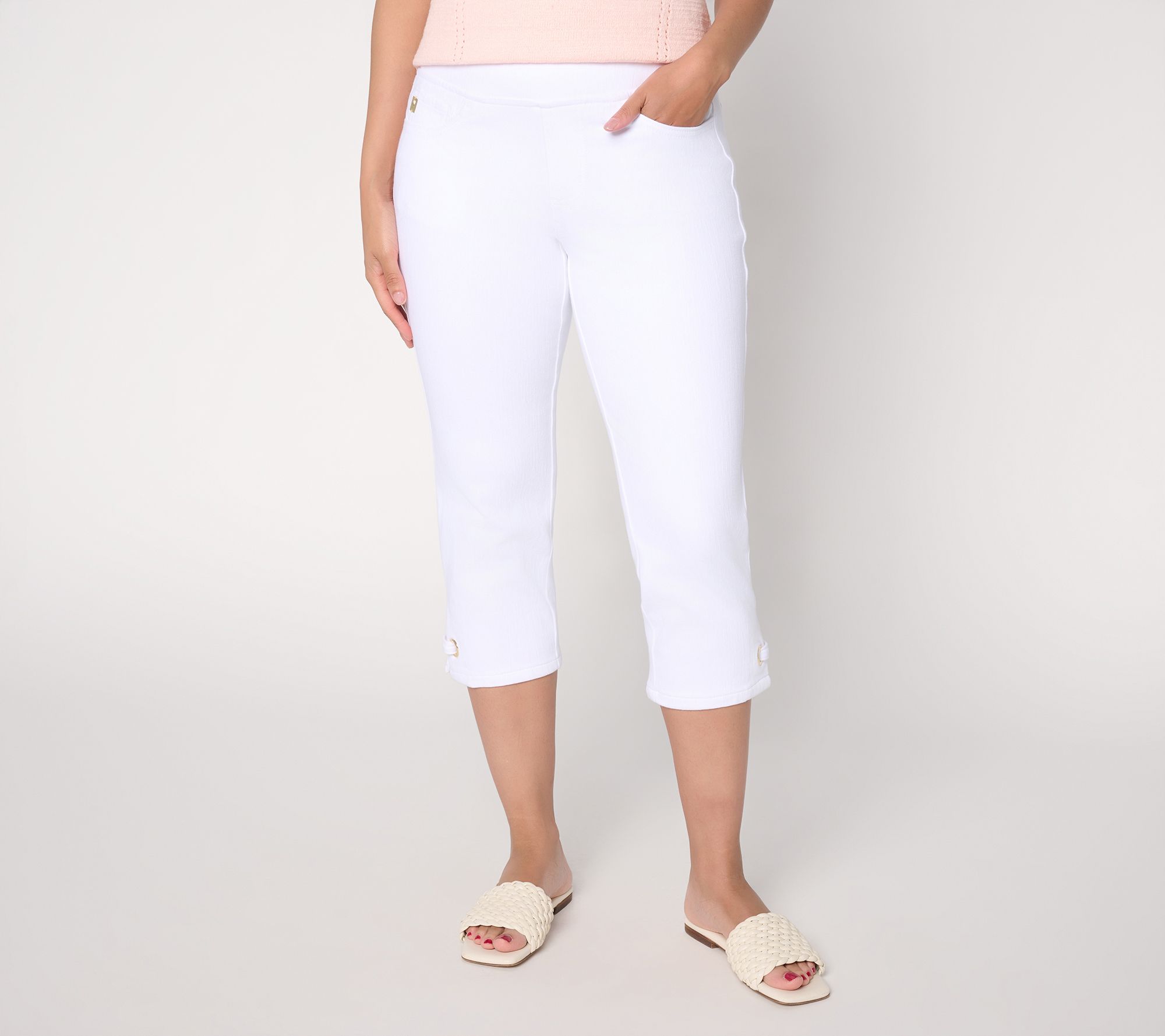 "As Is" Belle by Kim Gravel Pet Flexibelle Gold Grommet Capri