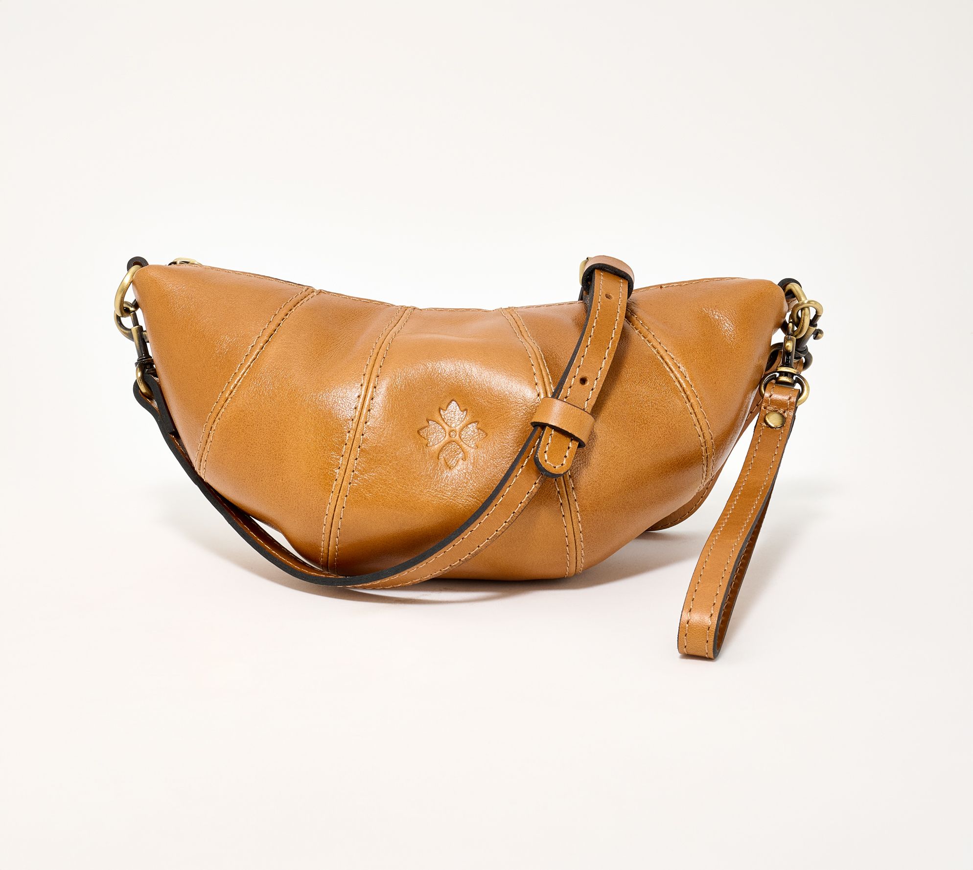 "As Is" Patricia Nash Leather Croissant Crossbody