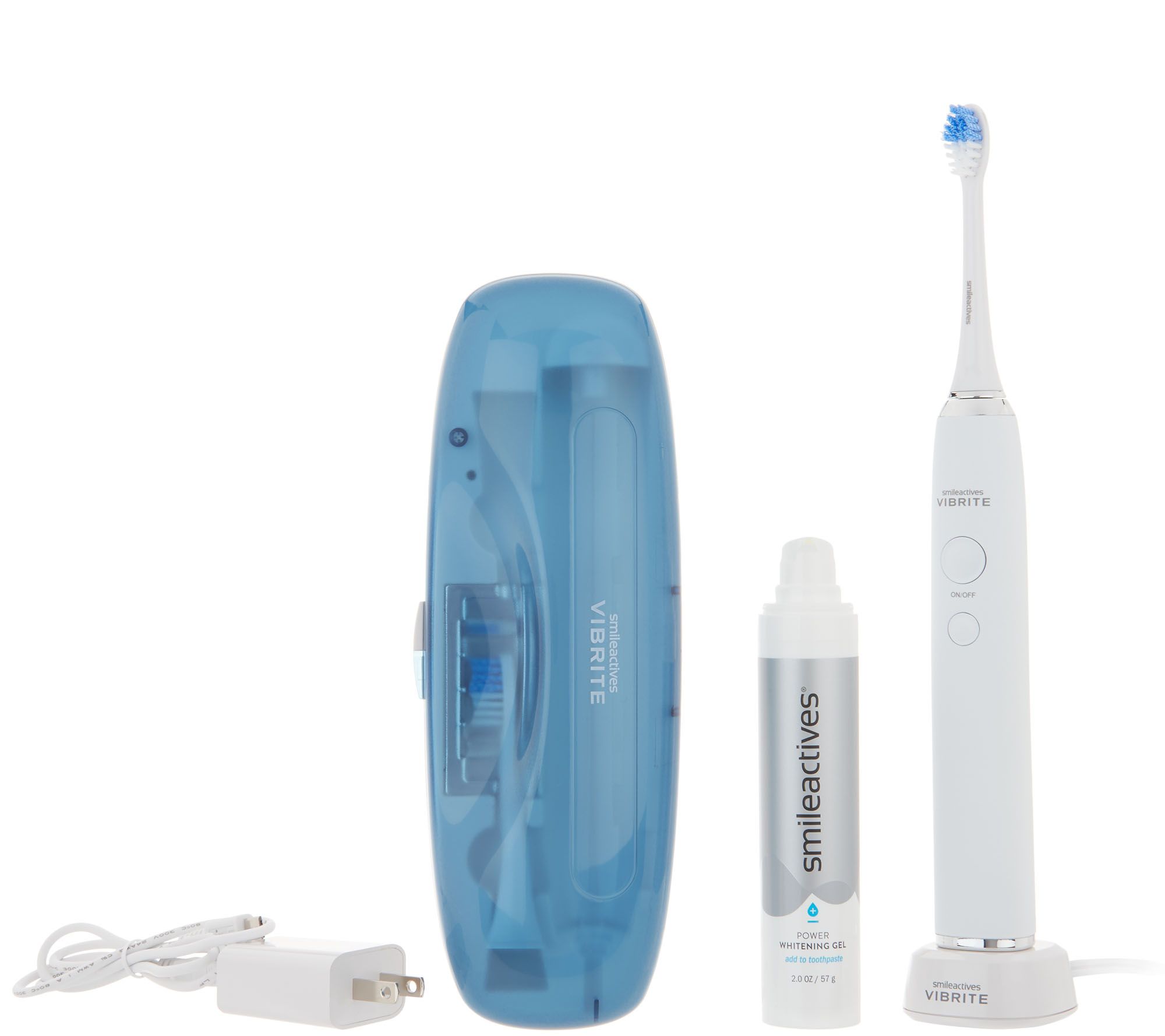 Smileactives Vibrite Wave Sonic Teeth Whitening System - QVC.com