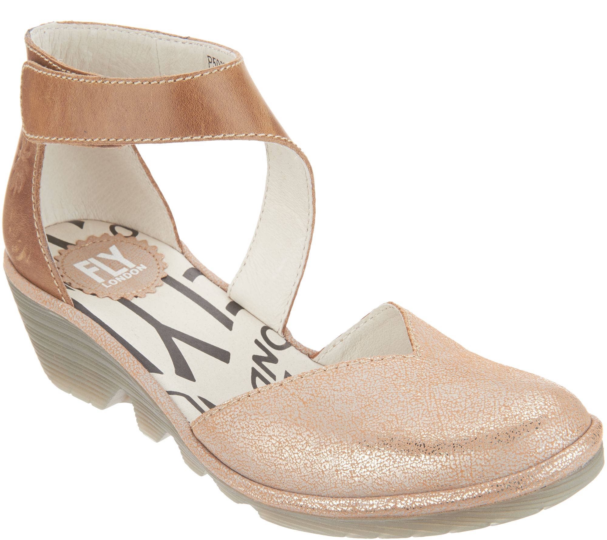 fly london closed toe wedge