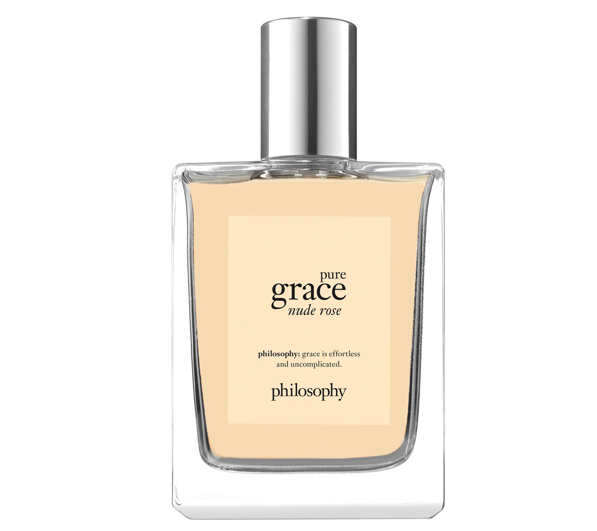 philosophy pure grace nude rose eau de toilette, 2 fl oz - QVC.com