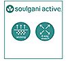"As Is" Soulgani Active Reg California Love Twin Soul Leggings, 4 of 4