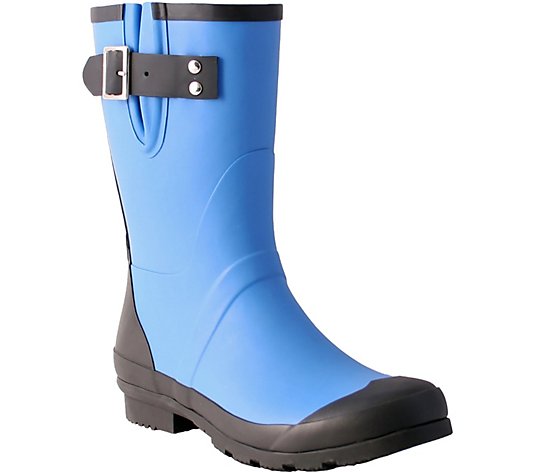 Nomad Rubber Rain Boots - London - QVC.com
