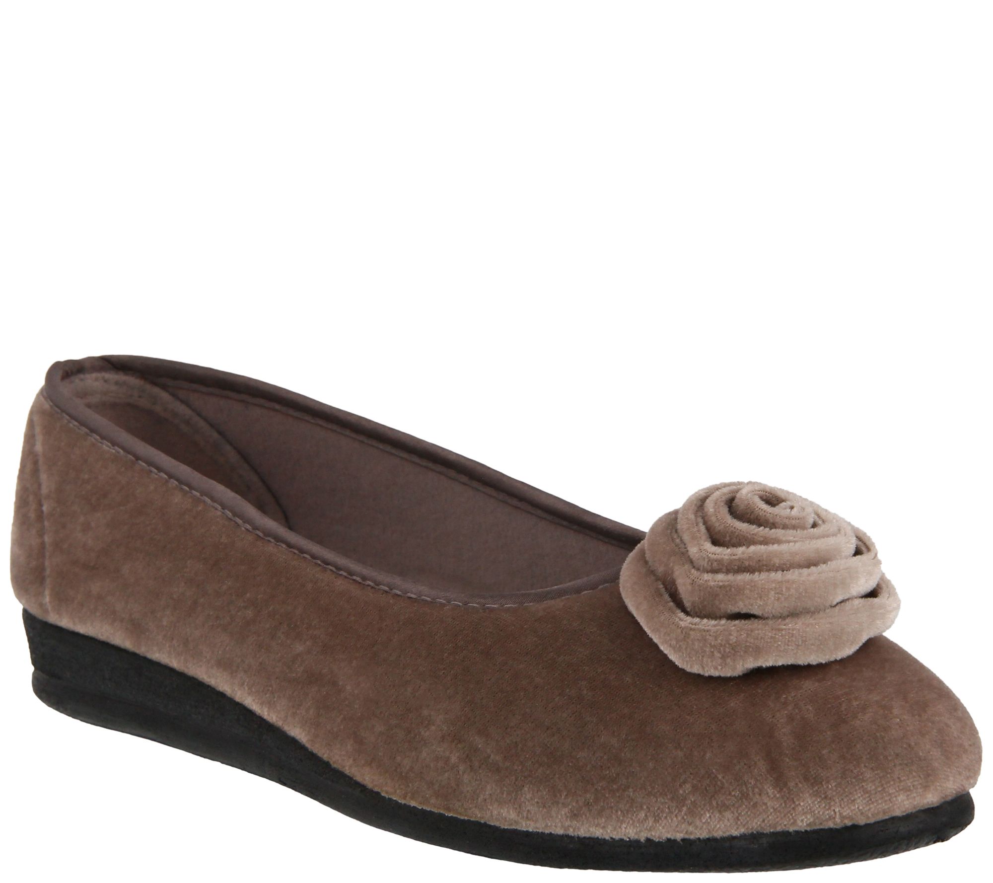 Flexus by Spring Step Textile Slippers -Roseloud