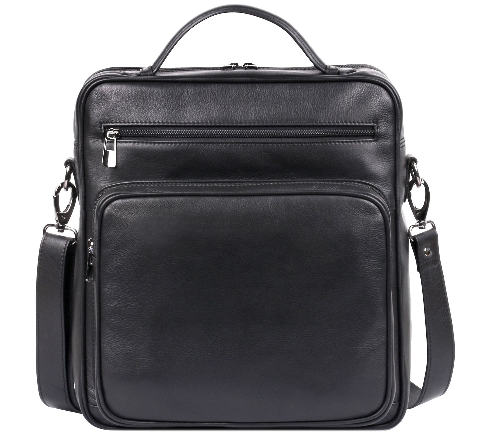 Karla Hanson RFID Roger Leather Convertible Messenger