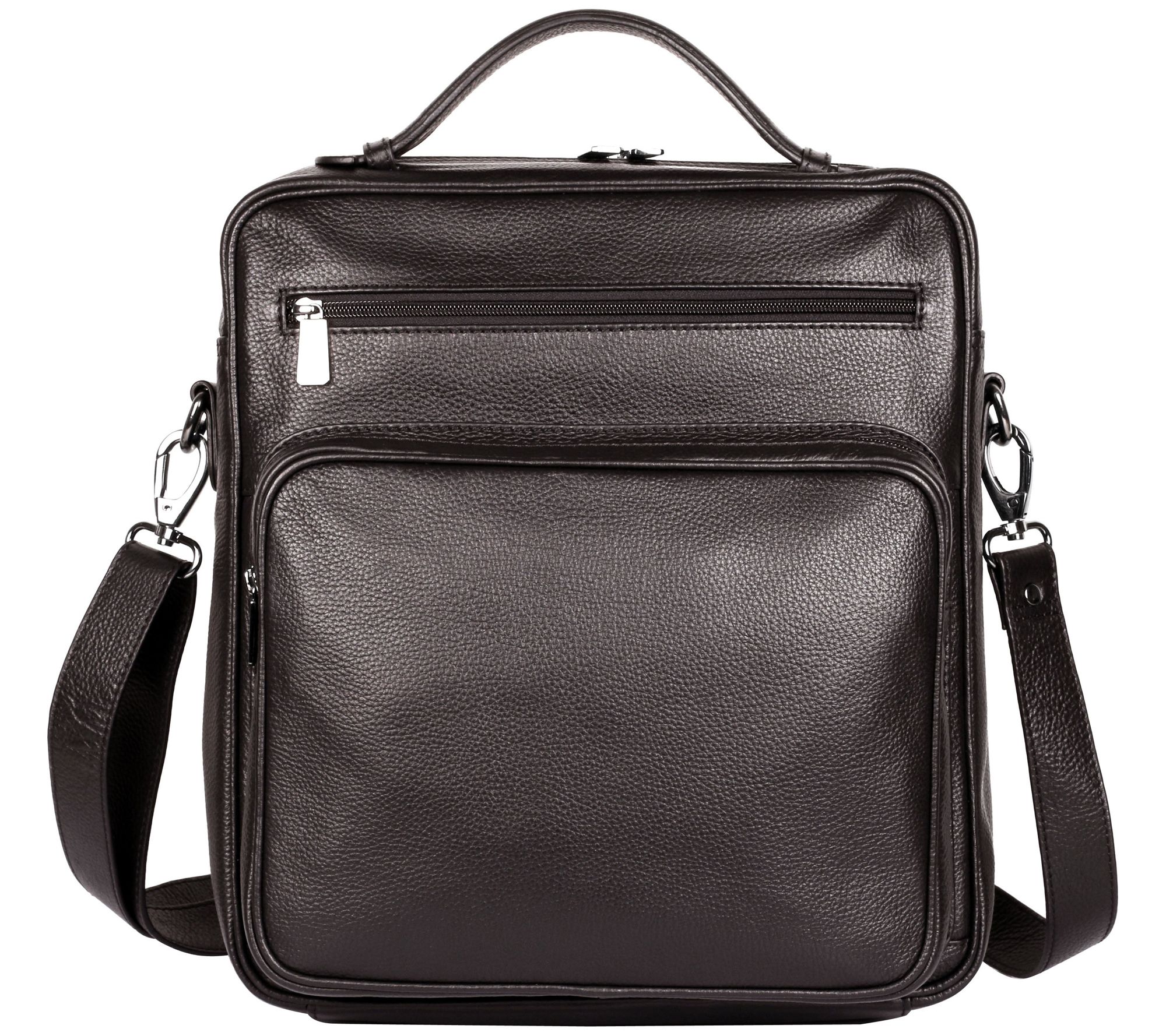 Karla Hanson RFID Roger Leather Convertible Messenger