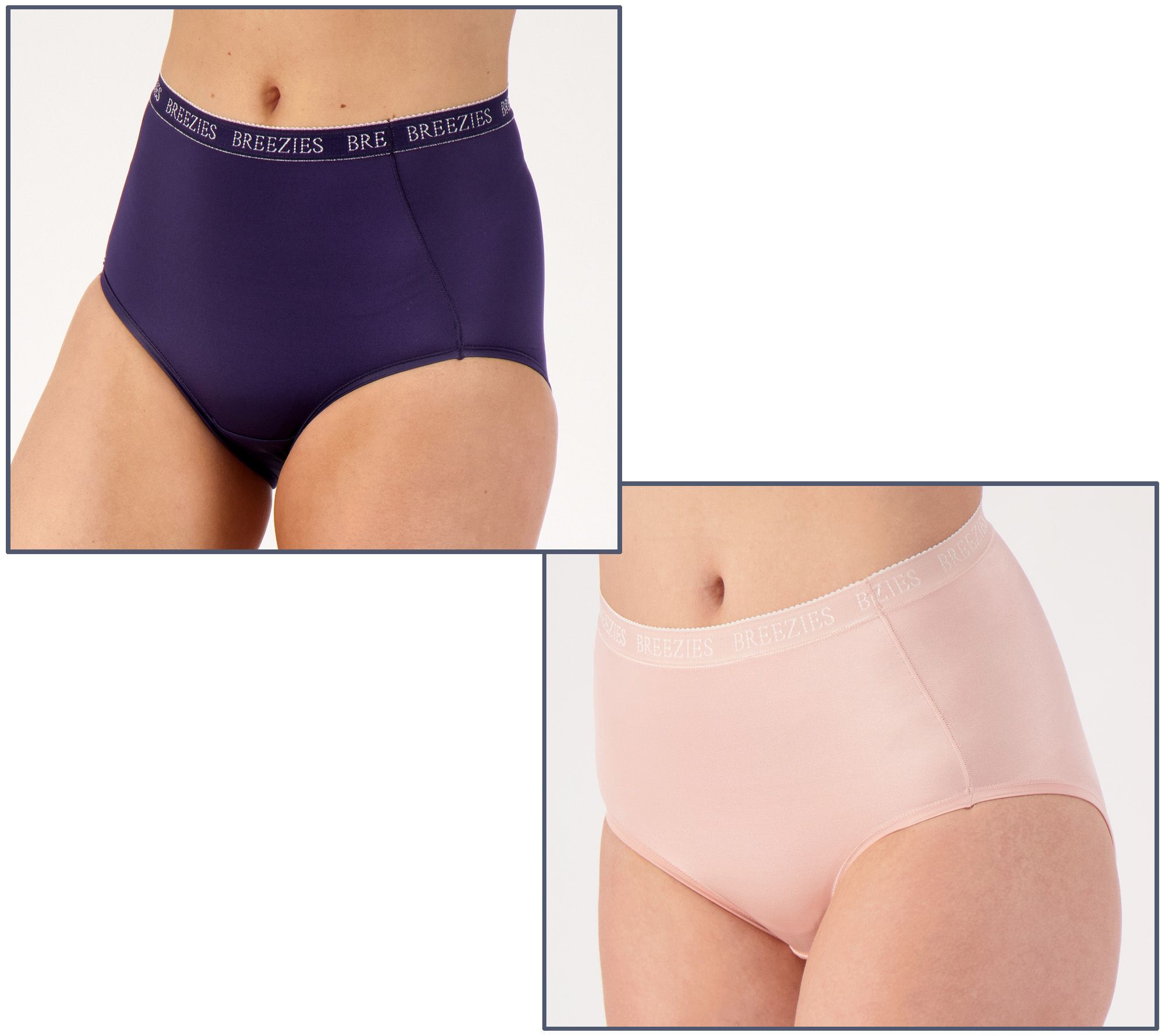 Breezies 3-Packs Nylon Microfiber Brief Panty Basic