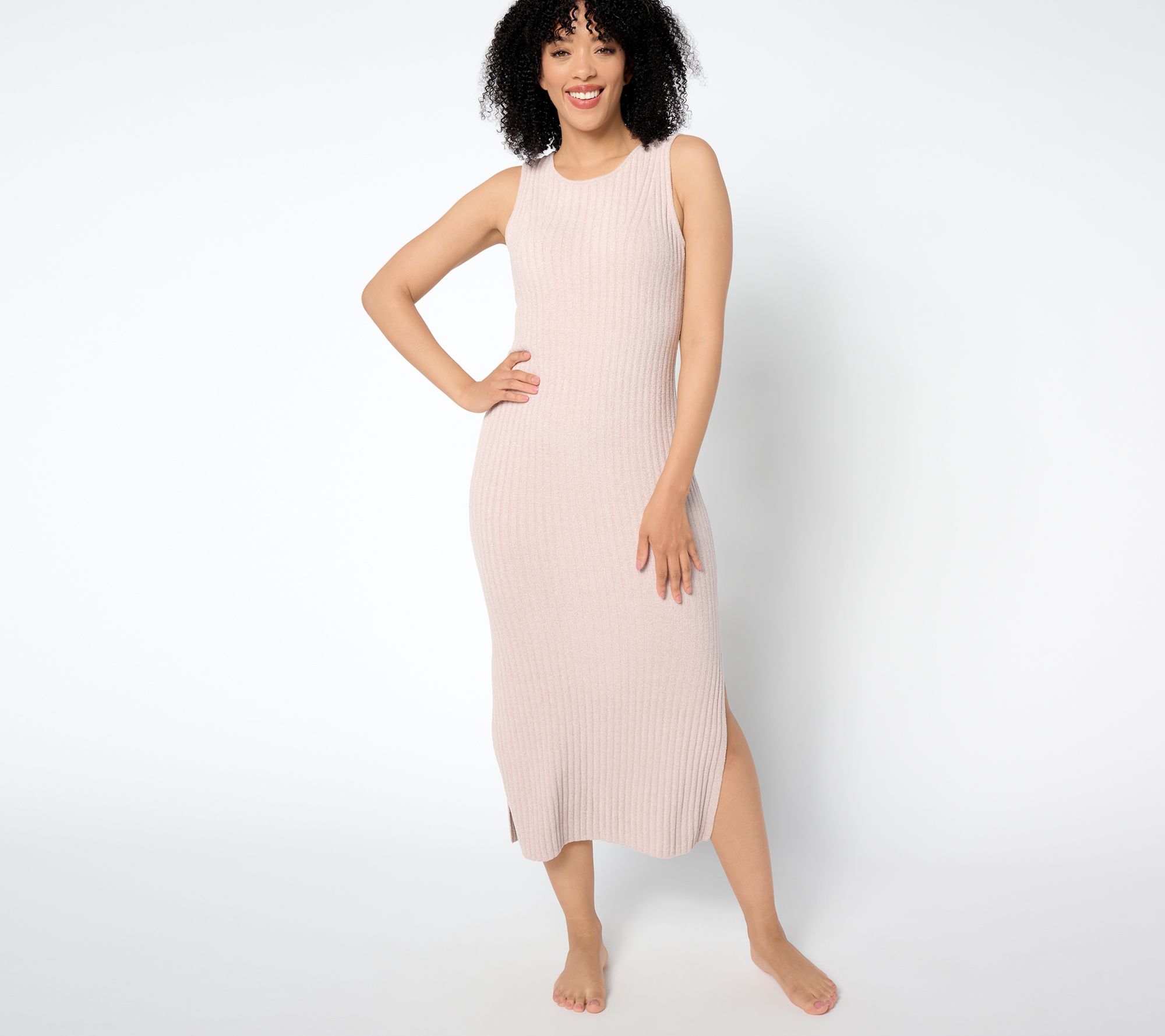 Barefoot Dreams CozyChic Ultra Lite Ribbed Maxi Dress