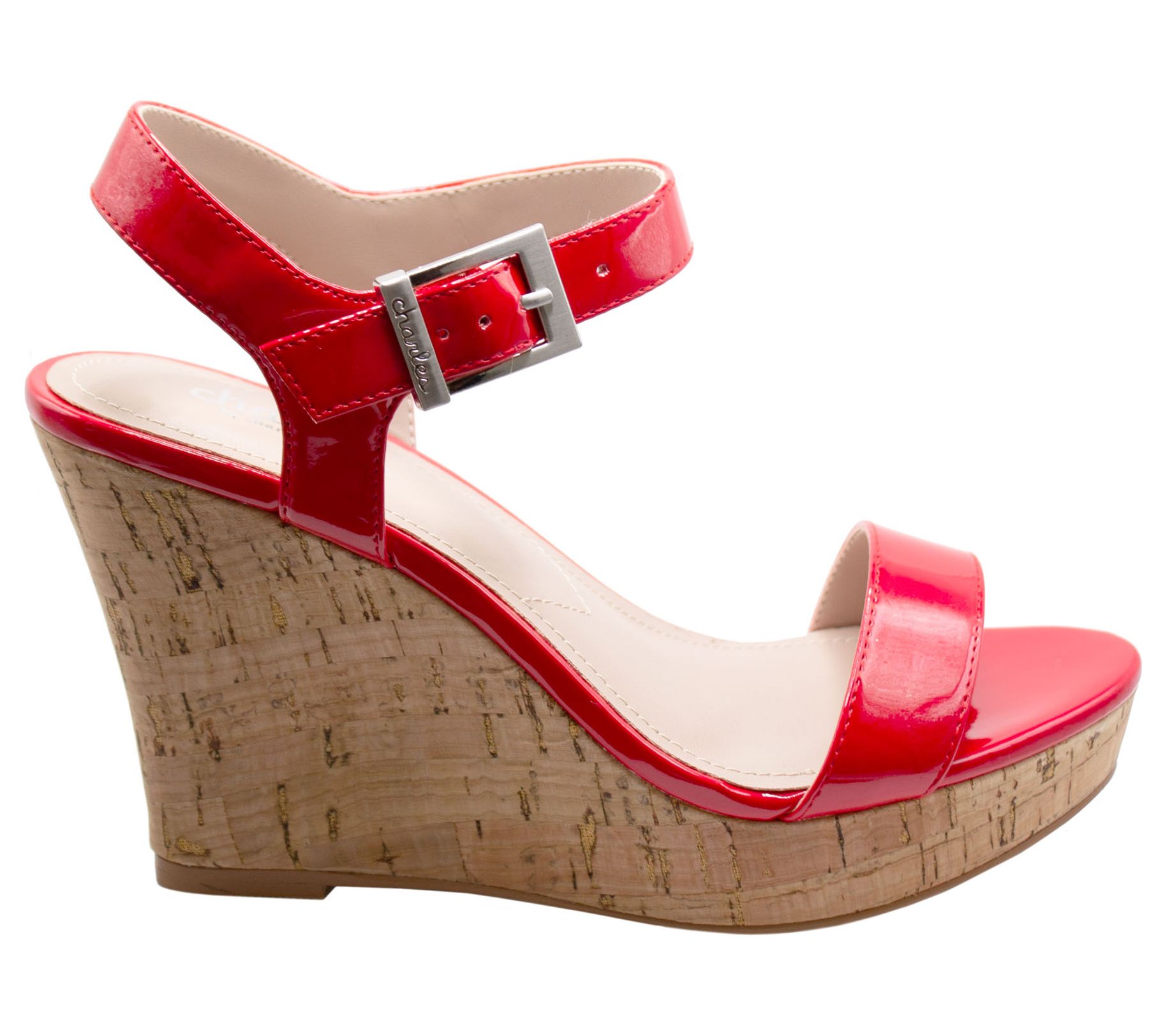 Charles by charles david shop lindy suede wedge sandal