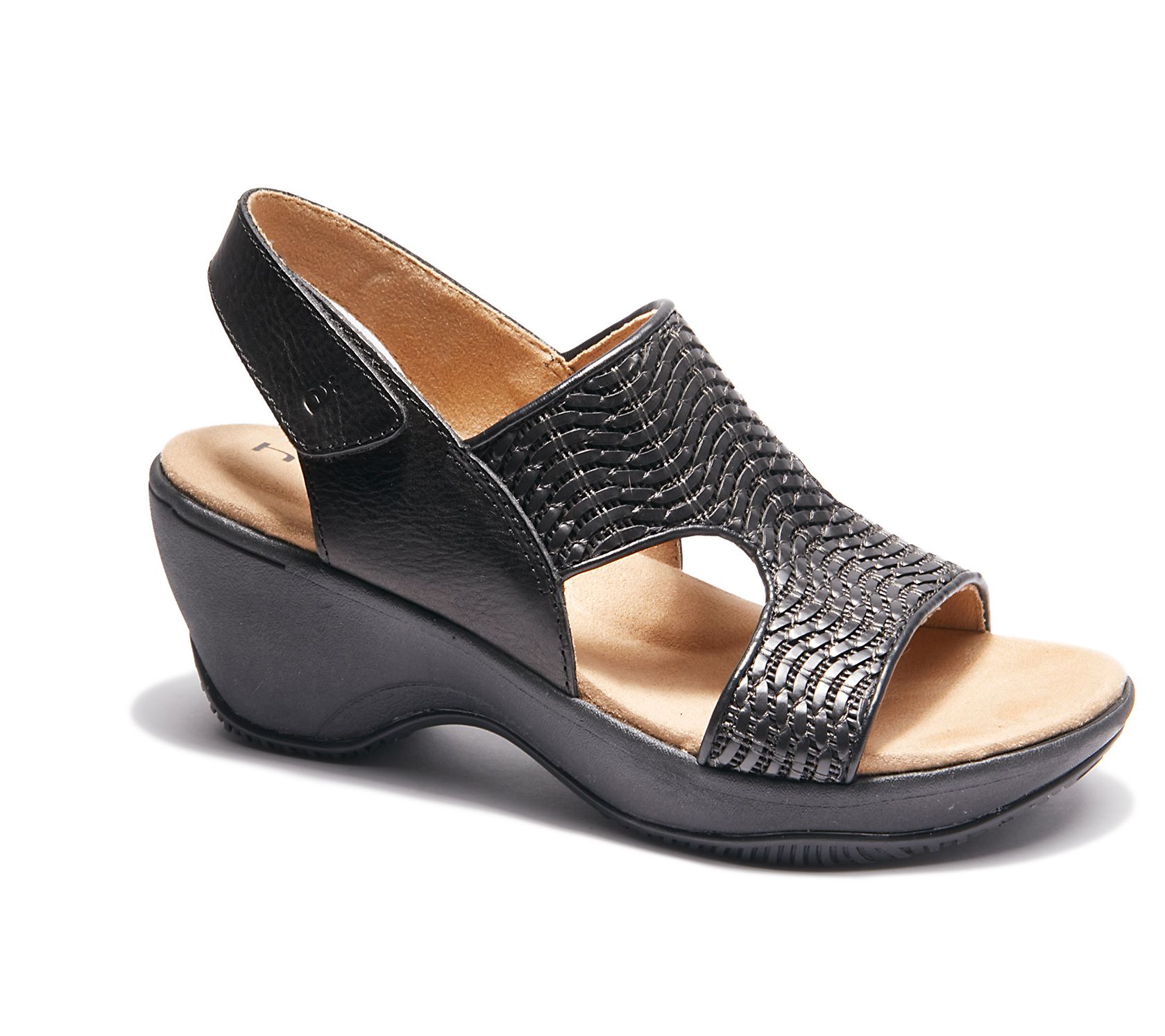 Halsa Wedged Sandal - Coral