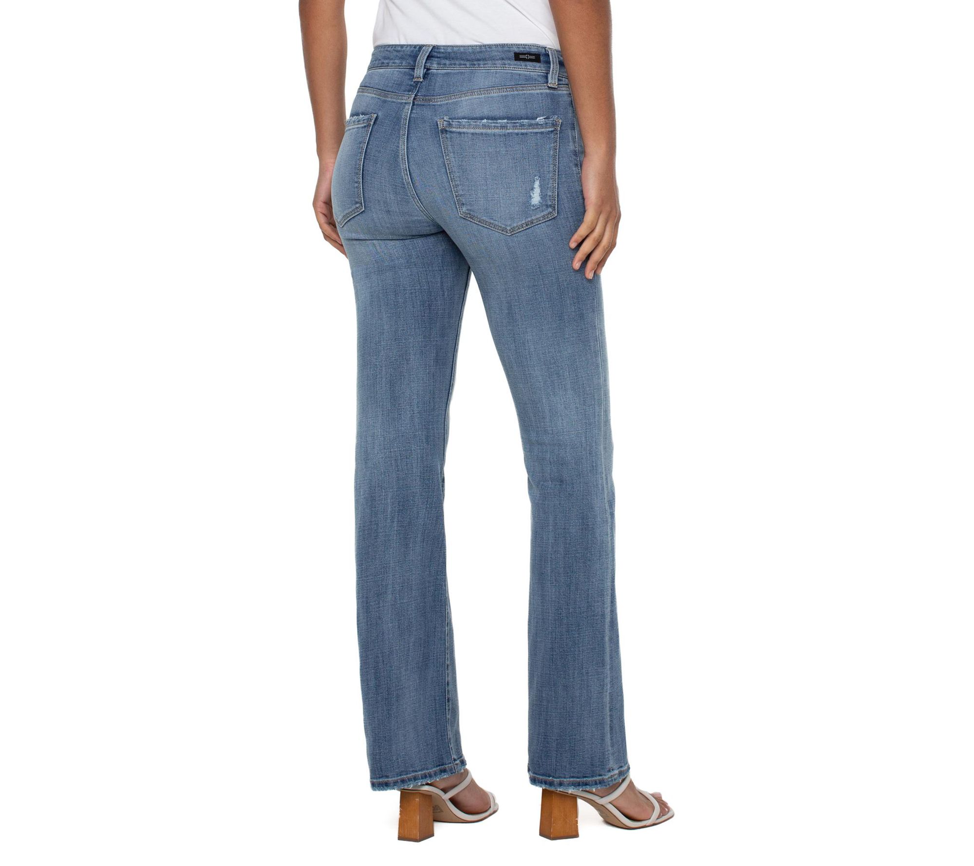 Liverpool Los Angeles Lucy Bootcut Jeans - Beckwith - QVC.com