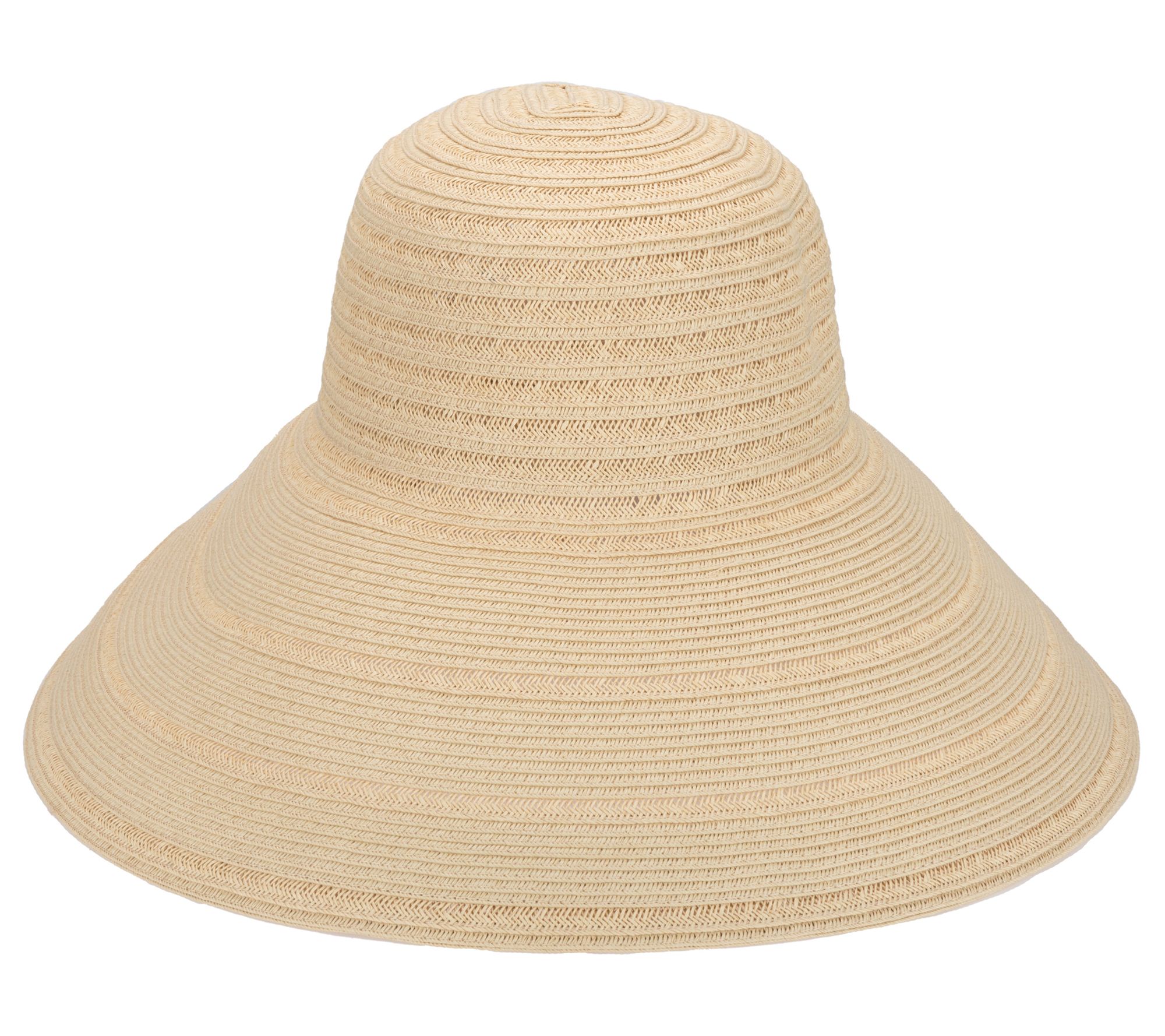 SDHC Newport - Women's 6-Way Round Crown Sun Hat Natural