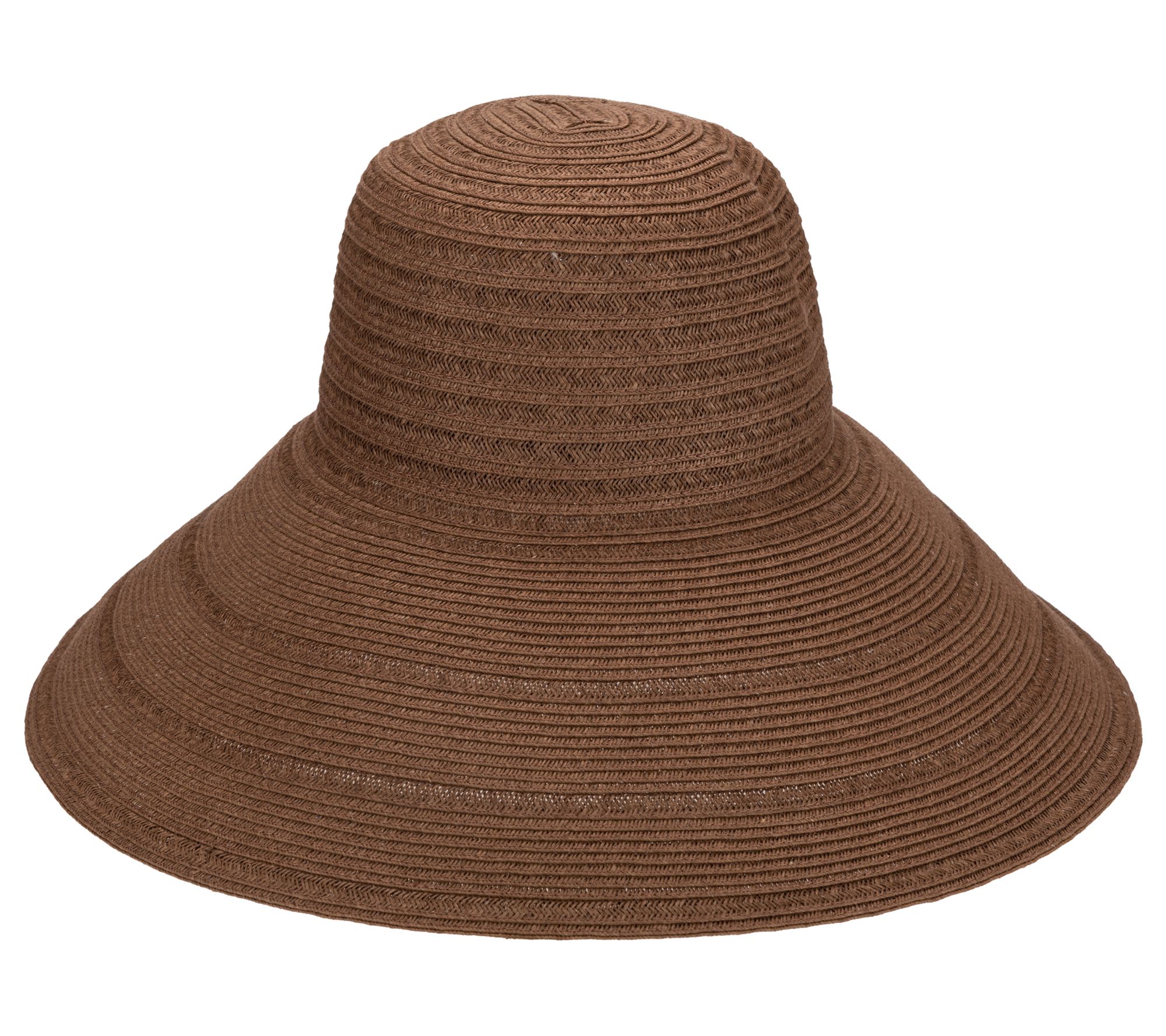 San Diego Hat Co. 6-Way Ultrabraid Round Crown Sun Hat