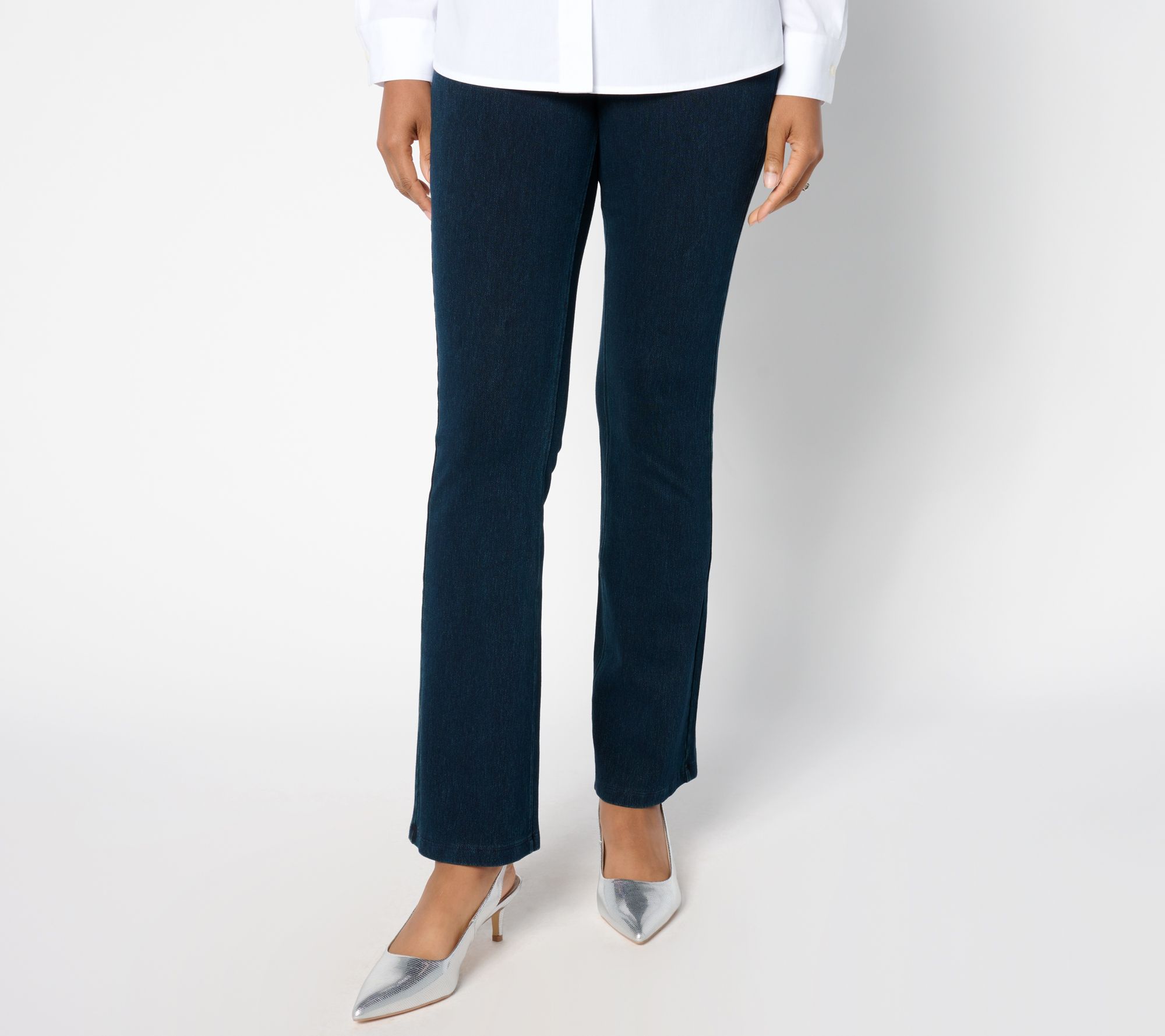 Women With Control Regular Prime Stretch Le Petite Bell Pant