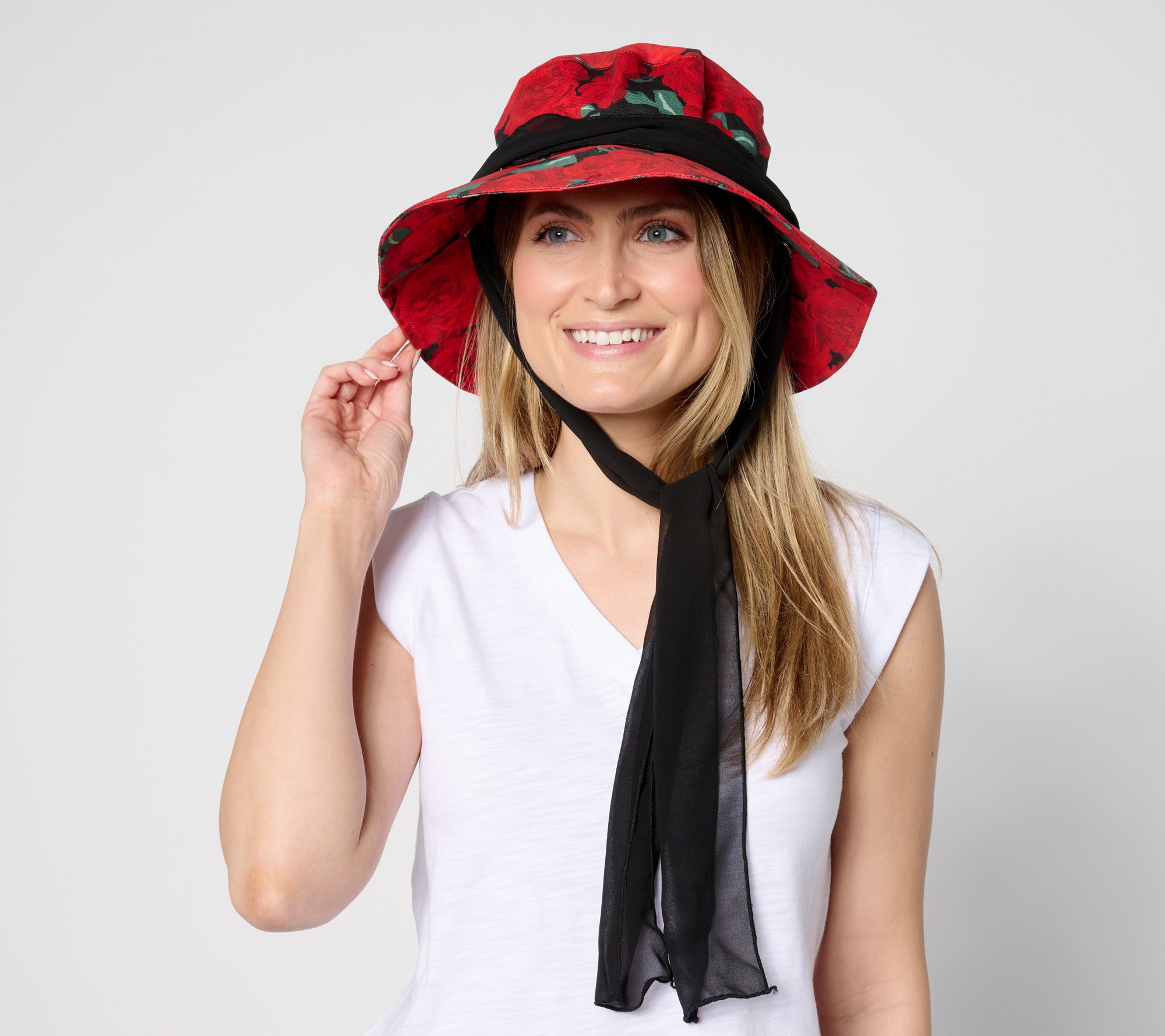 "As Is" Sprigs Spring Garden Party Hat