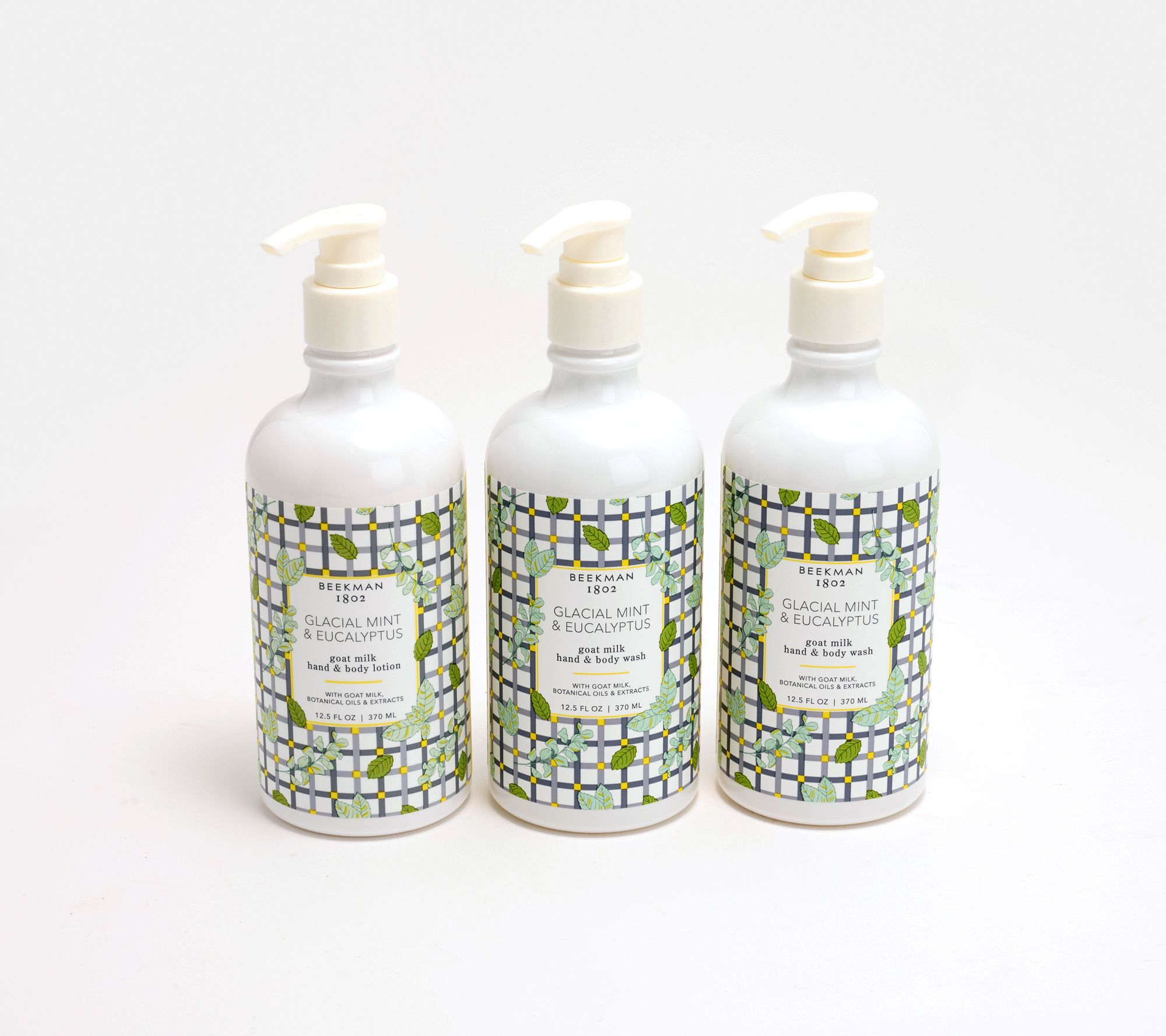 Beekman 1802 Goat Milk Hand & Body Wash Duo and Lotion Set - QVC.com