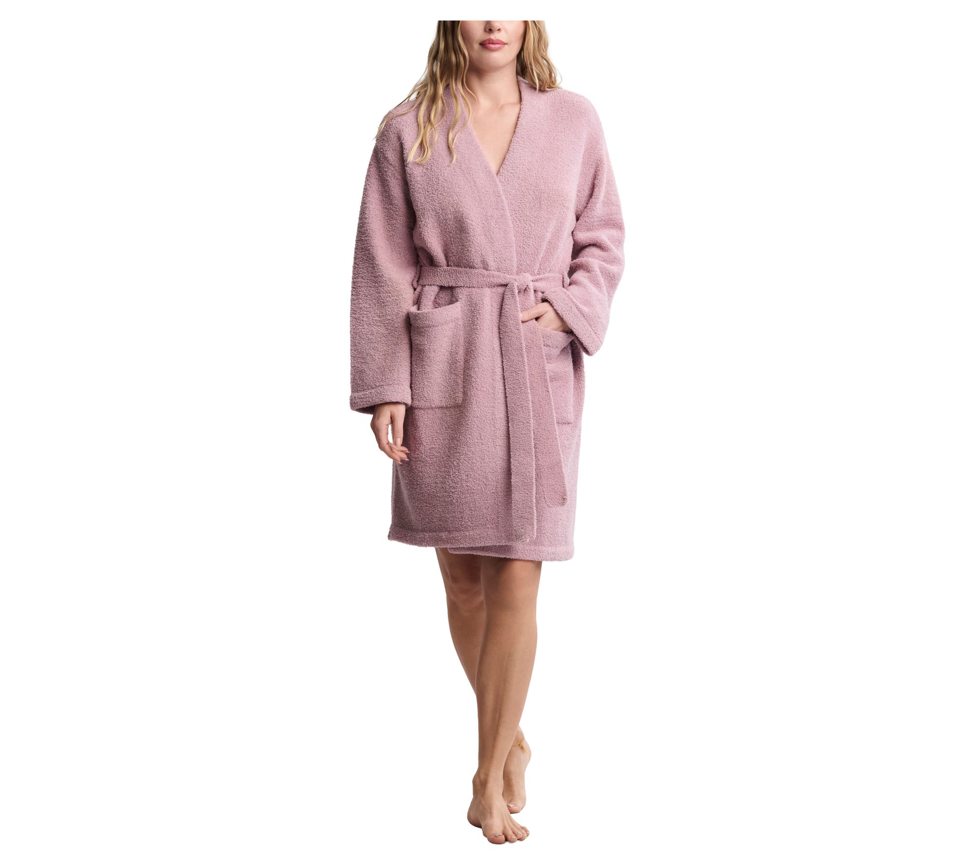 Barefoot Dreams CozyChic Solid Knee-Length Robe