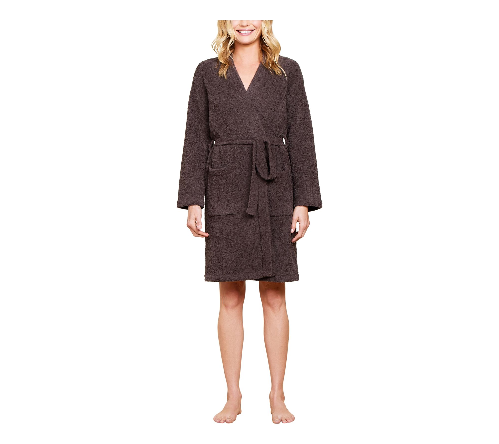Barefoot Dreams CozyChic Solid Knee-Length Robe