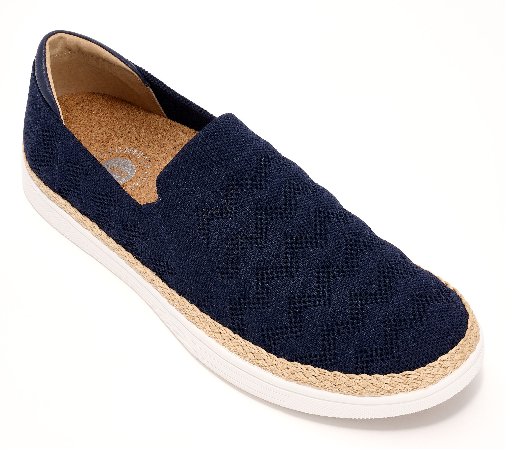 Revitalign Orthotic Stretch Knit Slip-Ons - Mariner Palazzo