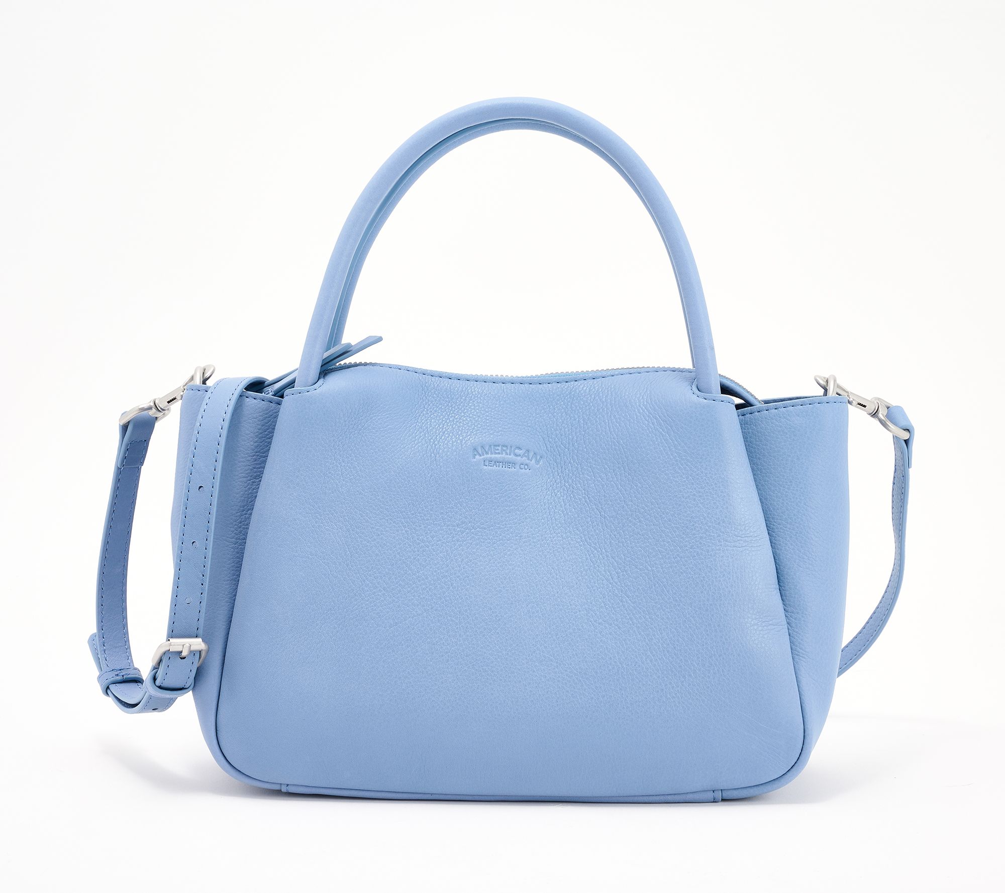 American Leather Co. Miloh Leather Top Handle Crossbody