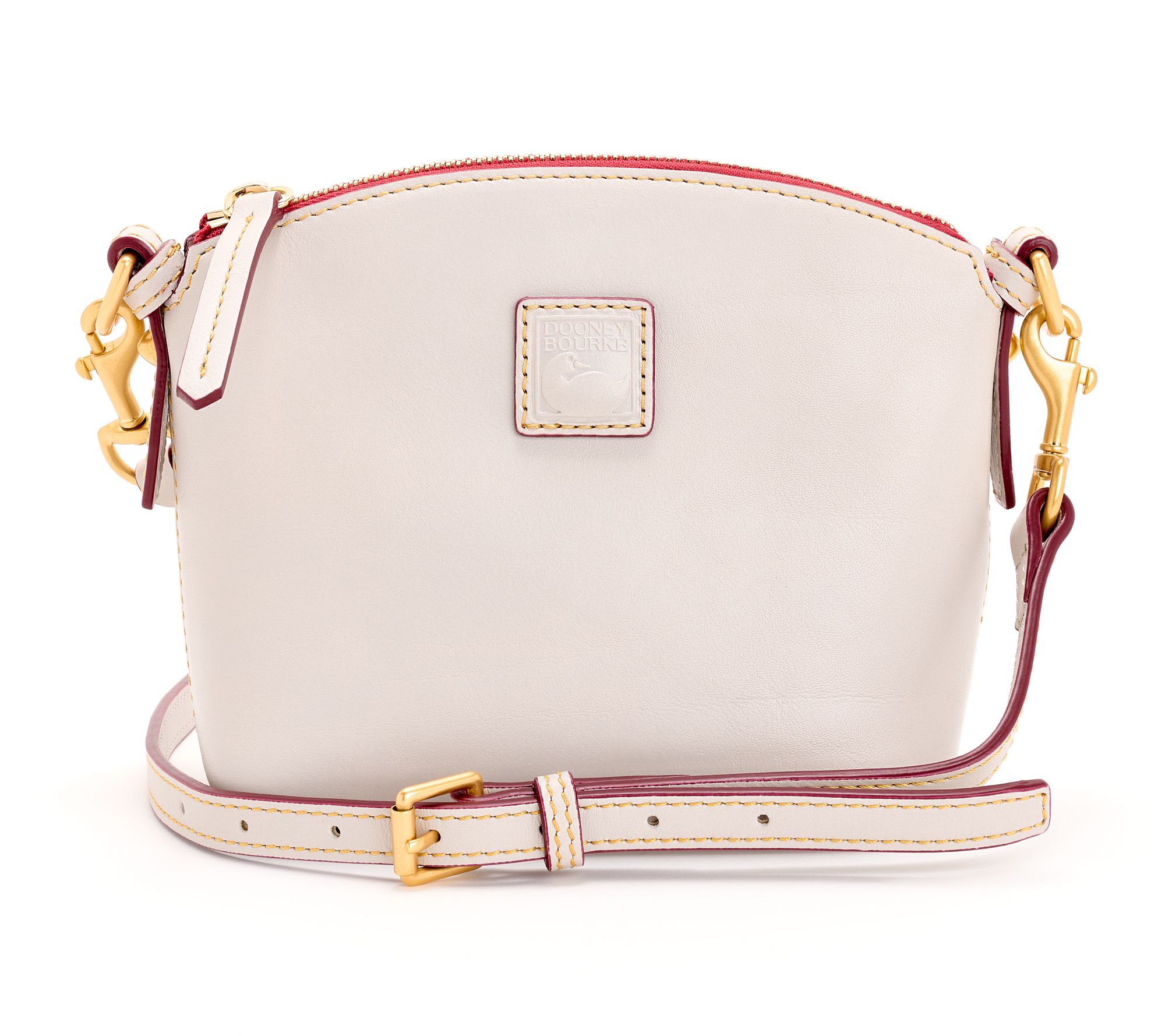 Dooney & Bourke Florentine Leather Mini Domed Crossbody