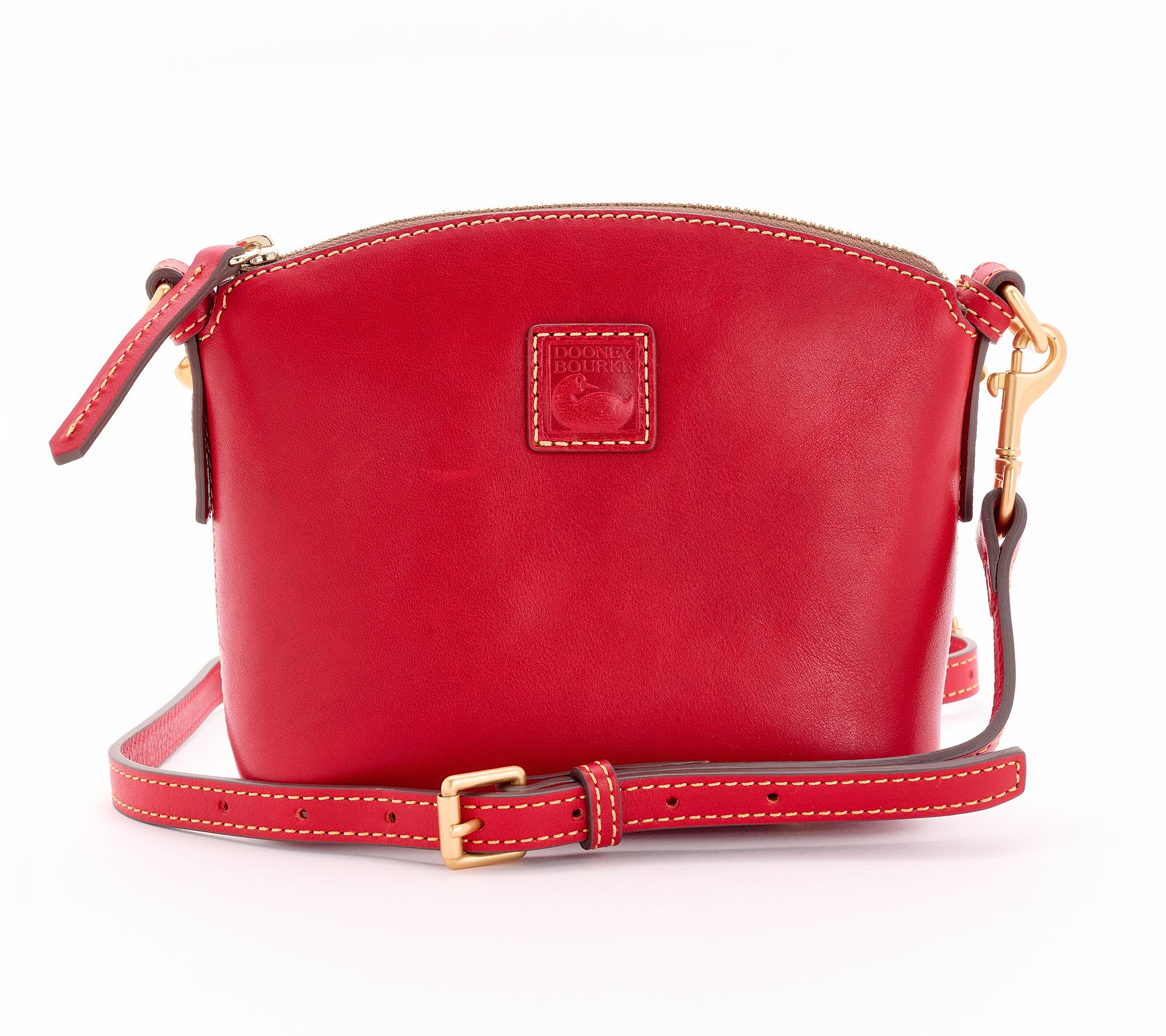 Dooney & Bourke Florentine Leather Mini Domed Crossbody