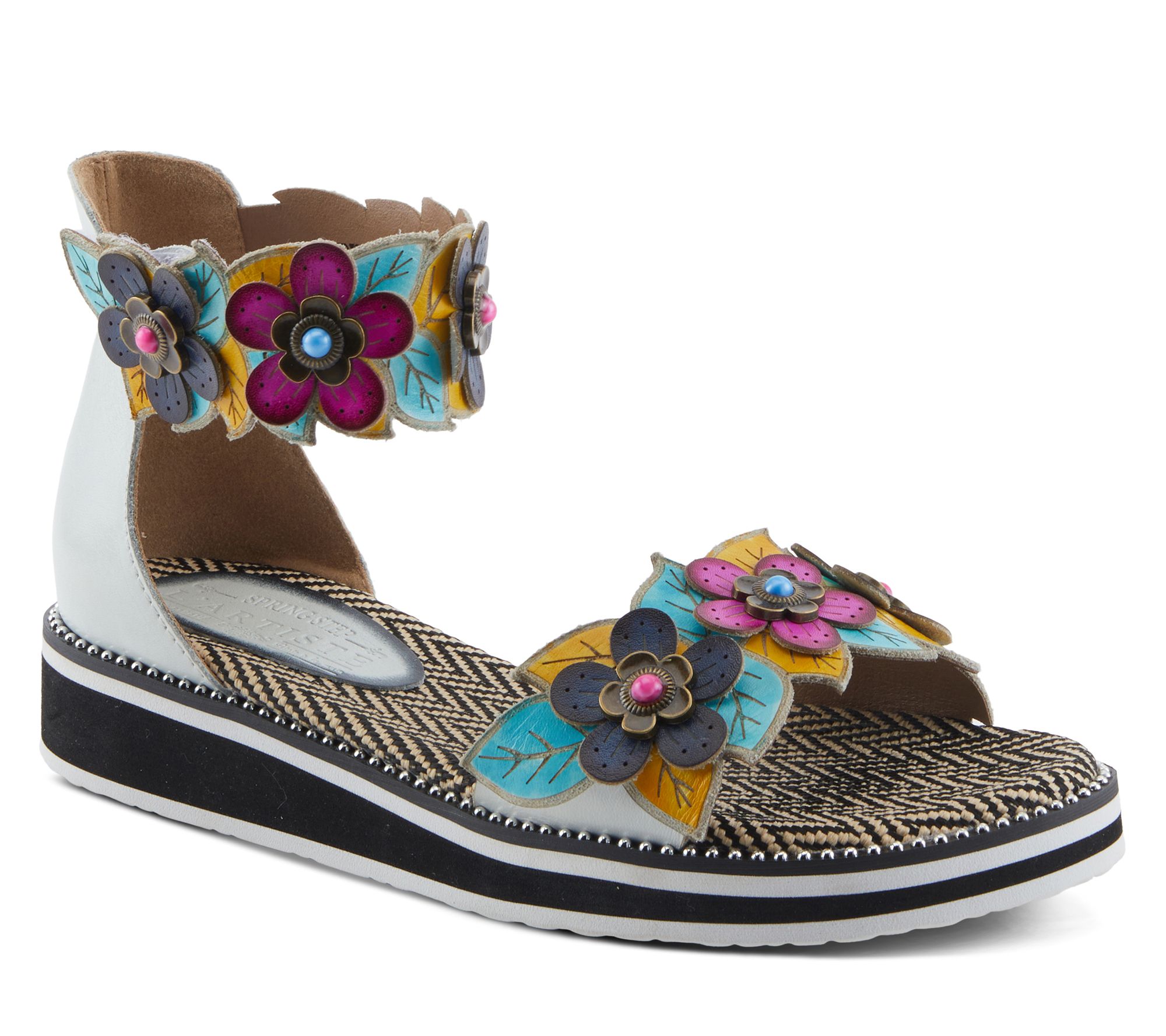 L'Artiste by Spring Step Leather Sandals - Cruzer