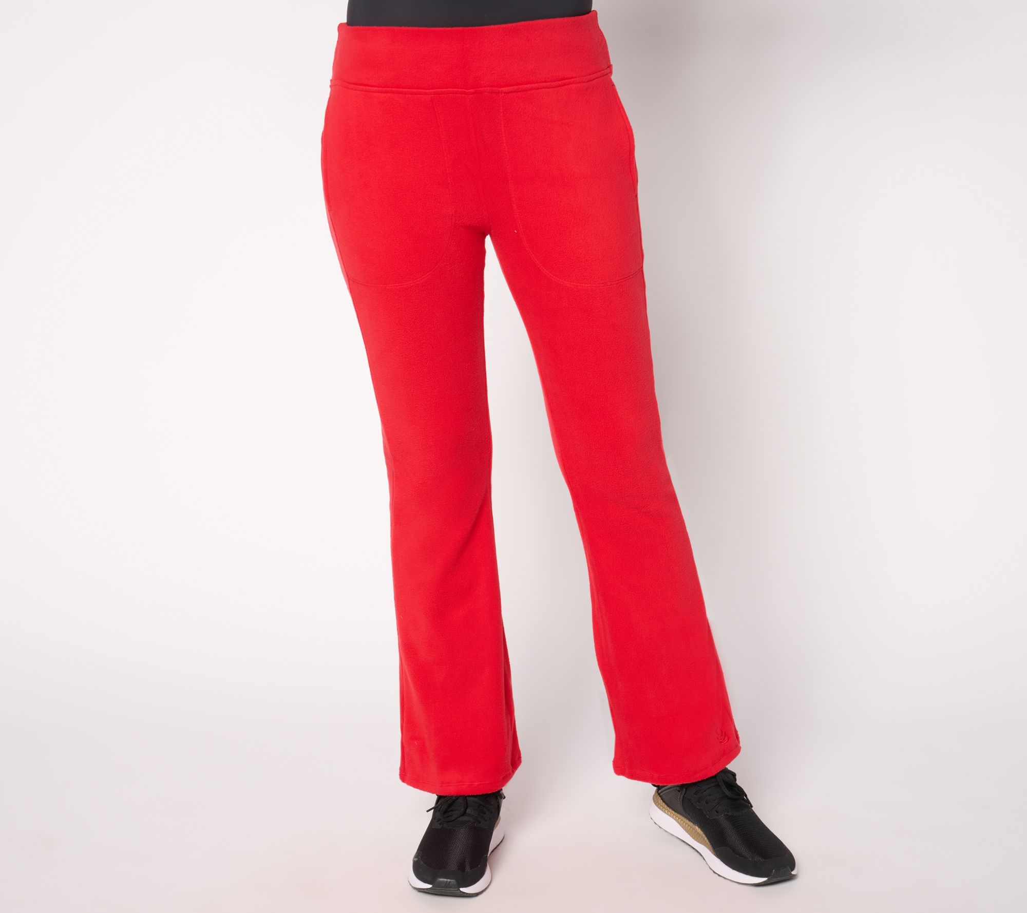 "As Is" Cuddl Duds Fleecewear with Stretch Bootcut Pants