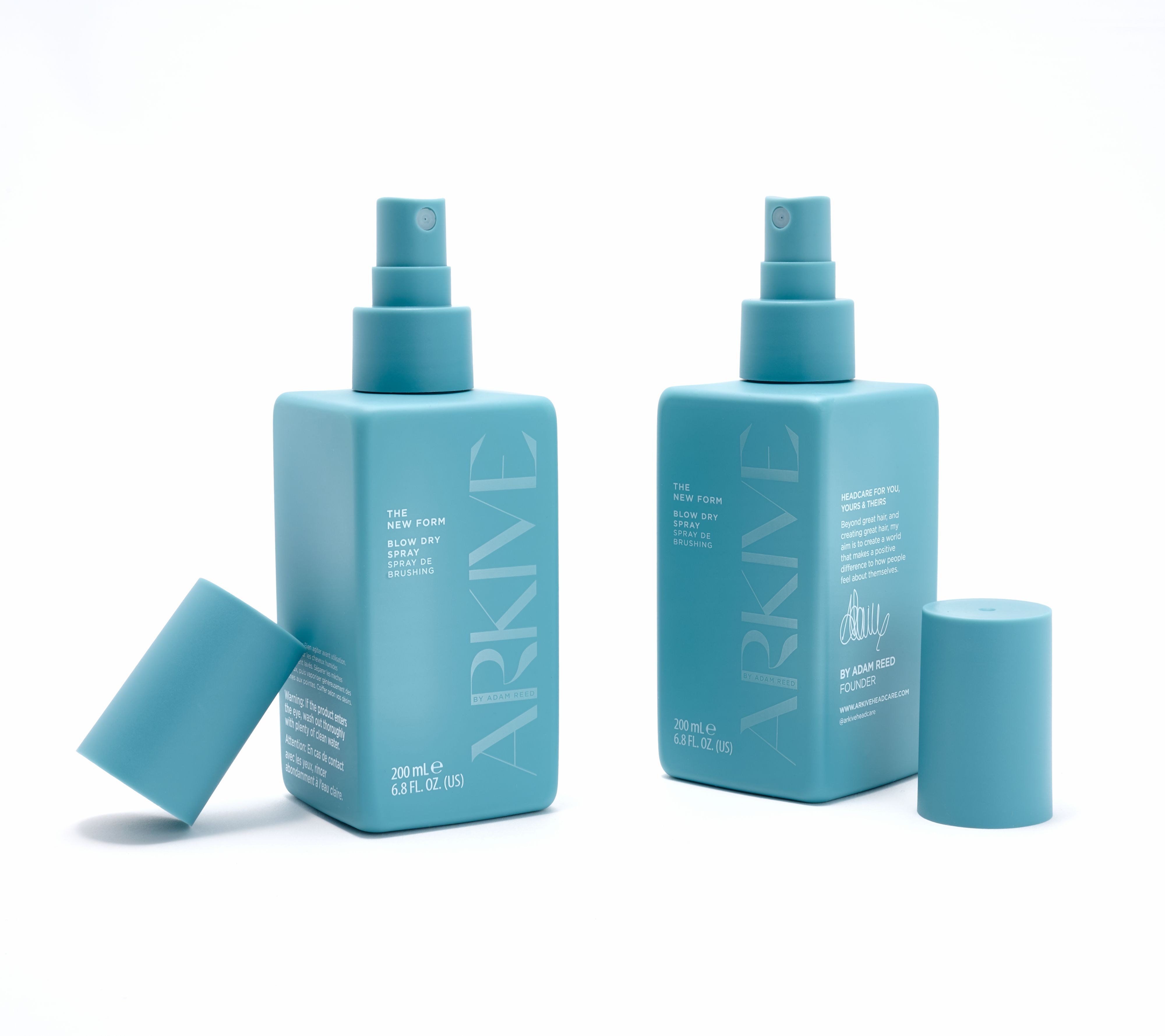 ARKIVE Headcare The New Form 6.8oz Blow Dry Spray Duo