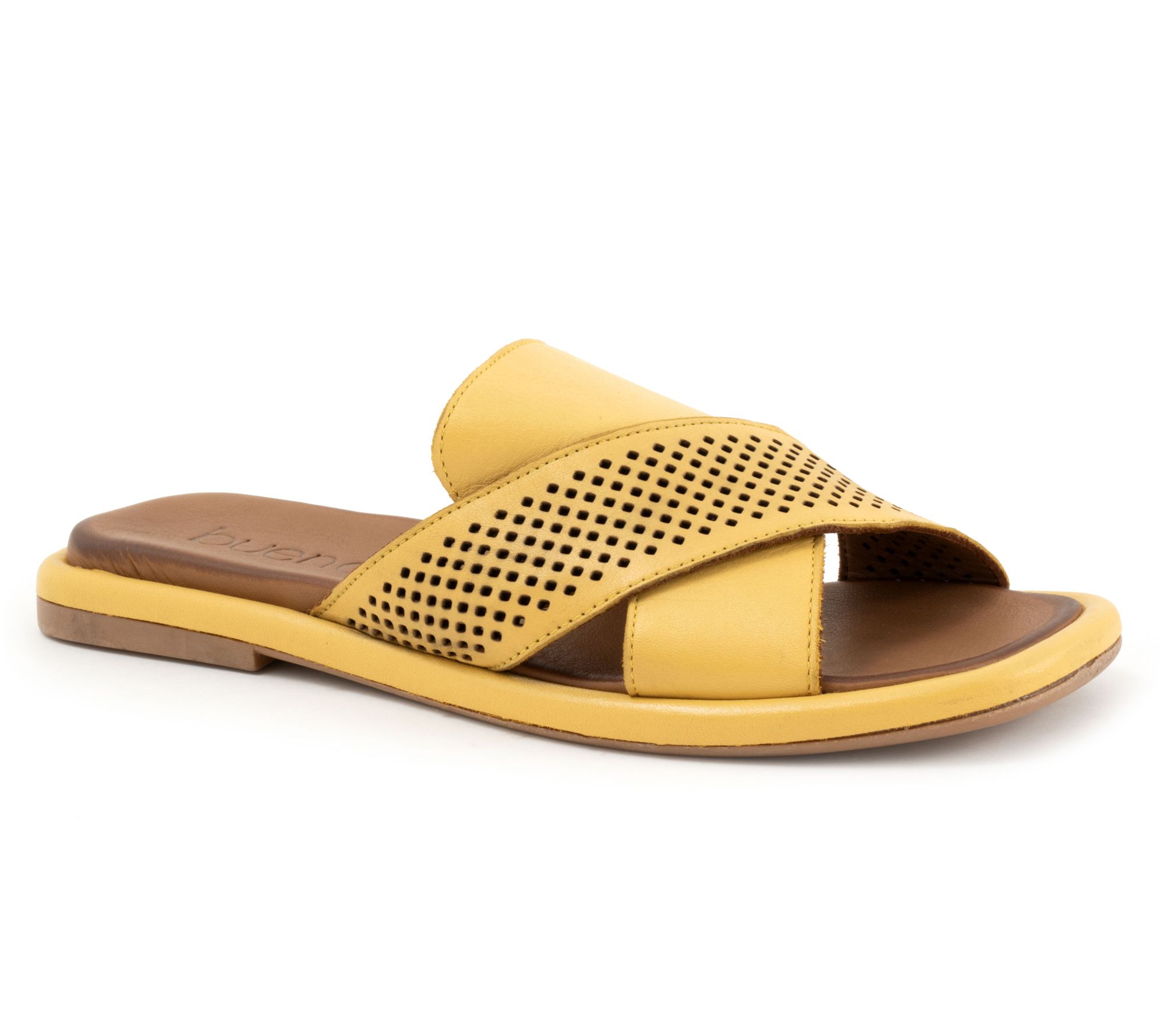 Bueno Eddison Leather Slide Sandal