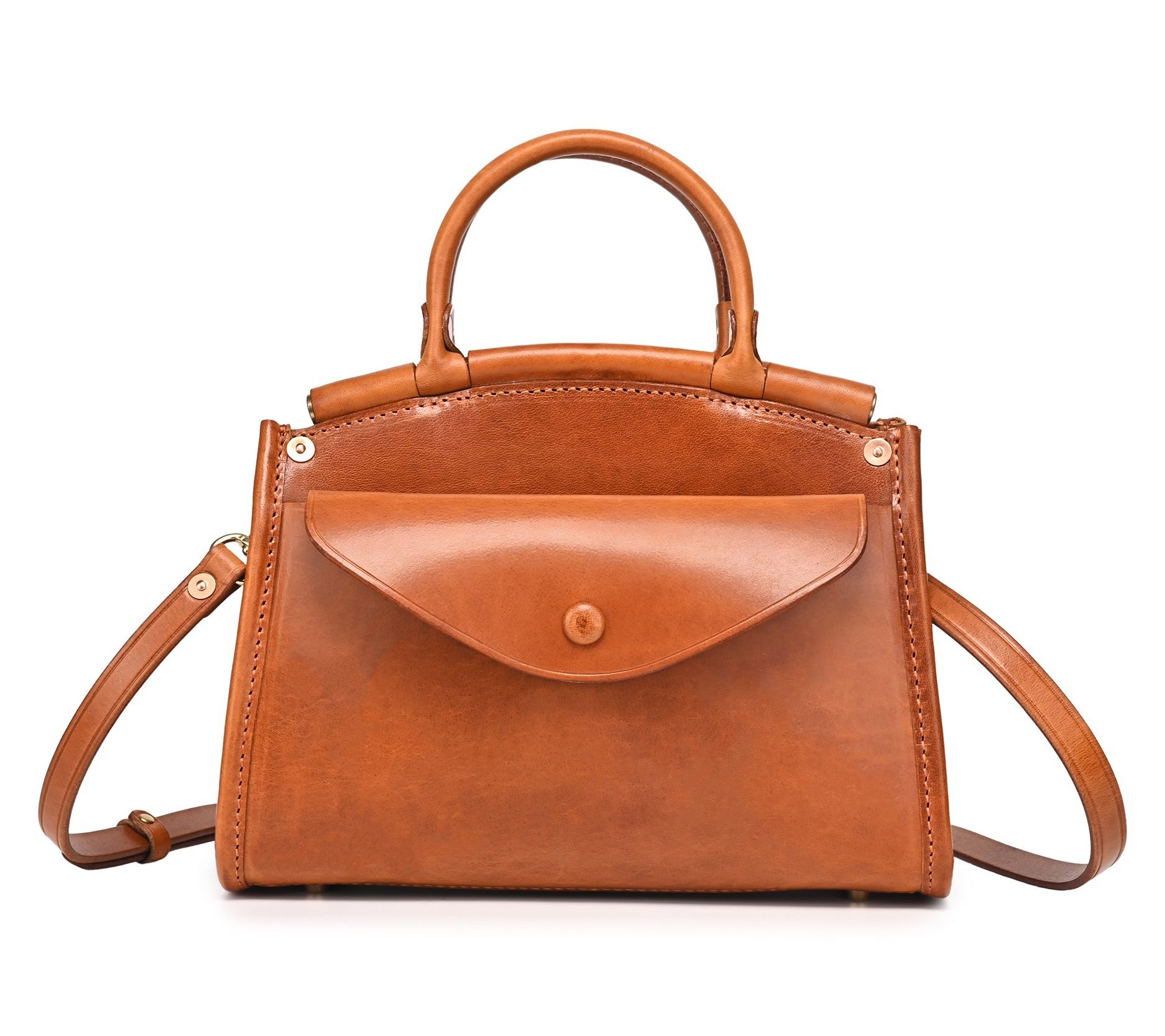 Old Trend Laurel Vintage Leather Top Handle Satchel