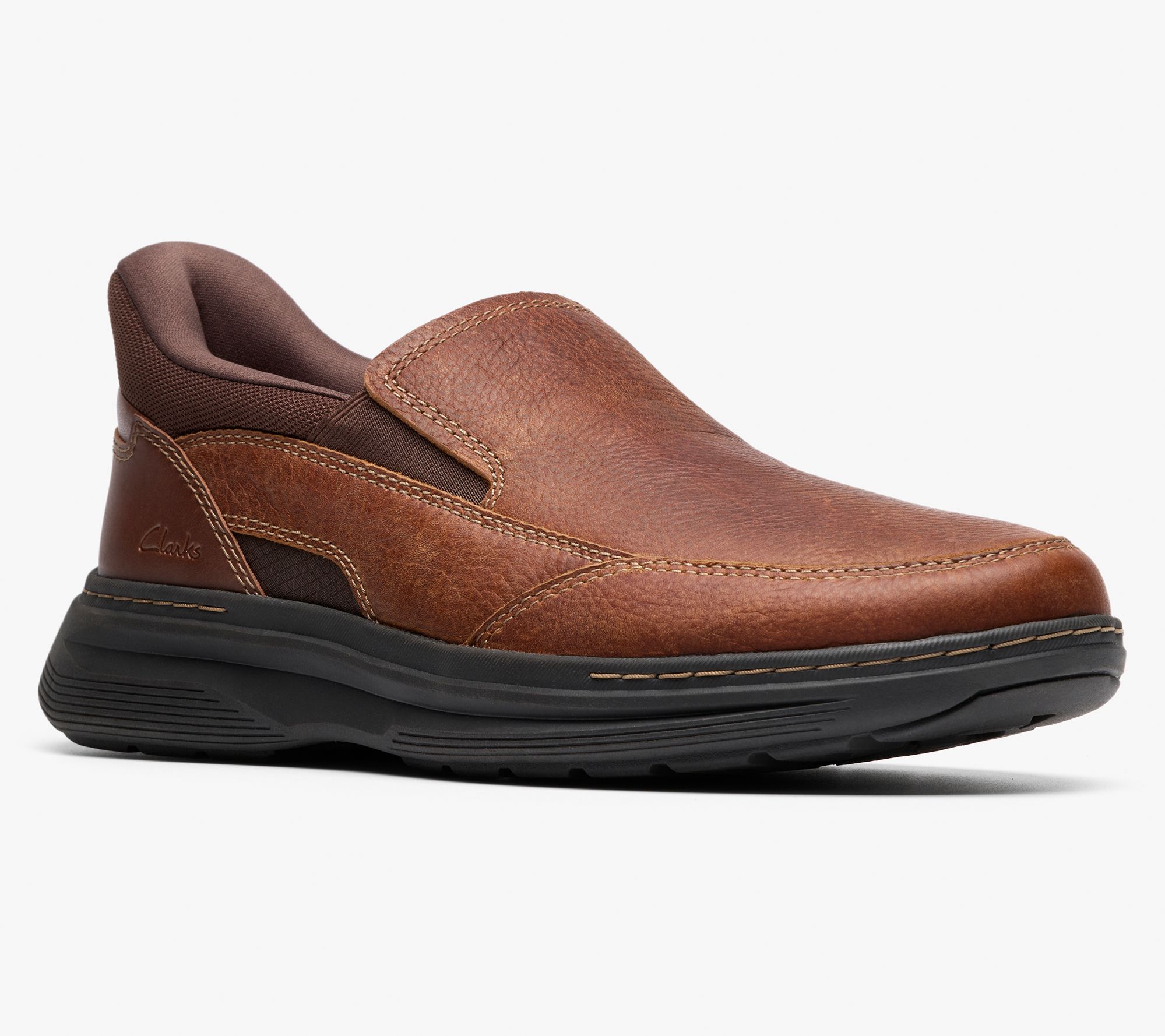 Clarks Collection Leather Craftwell Step Slip On