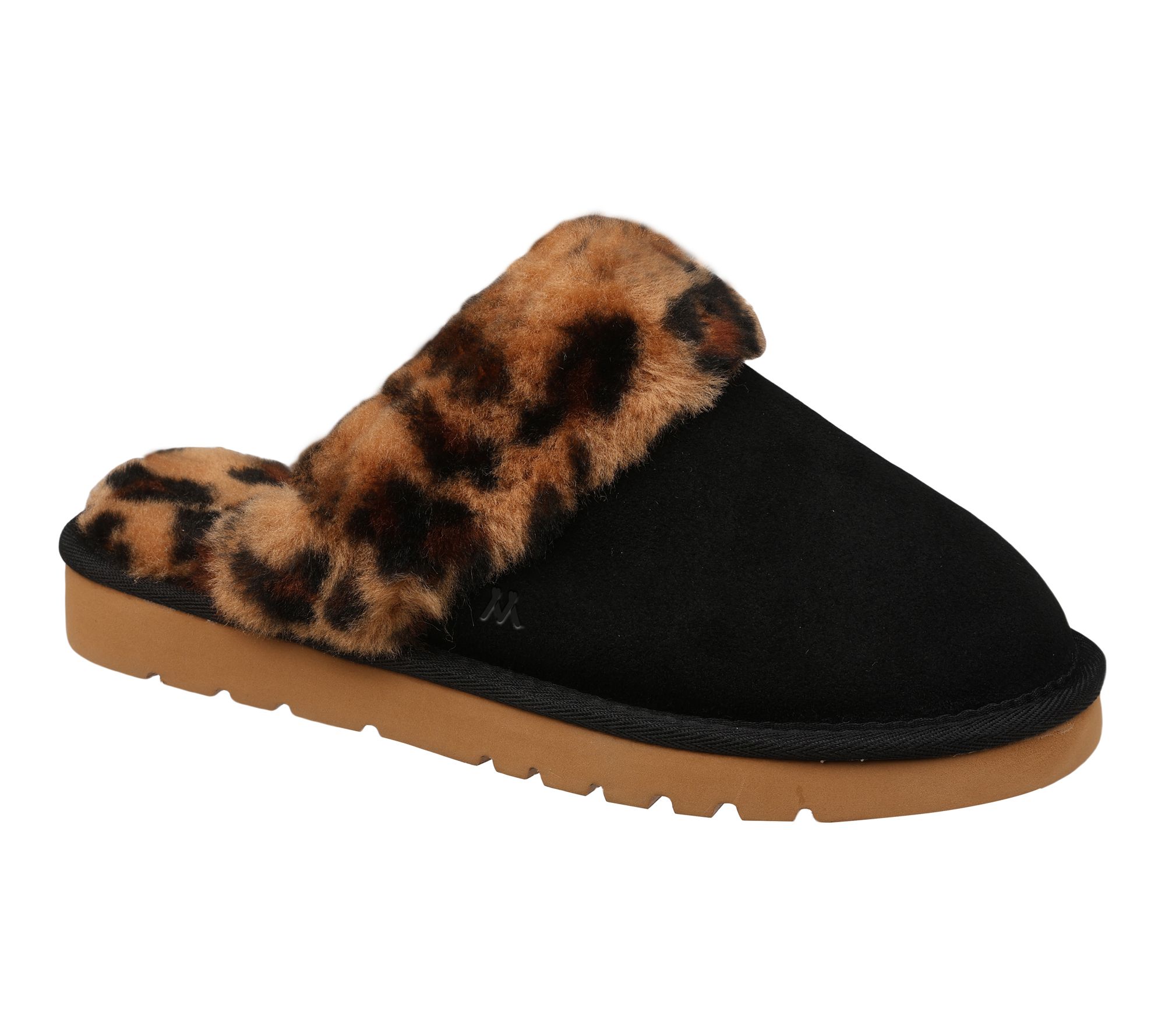Mykos Premium Suede or Knit Scuff Slippers - Lia