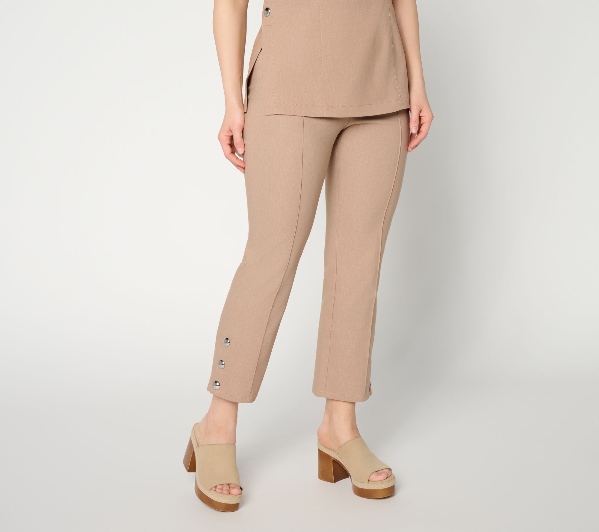 RM Studio x Rebecca Minkoff Regular Stretch Twill Cropped Pants