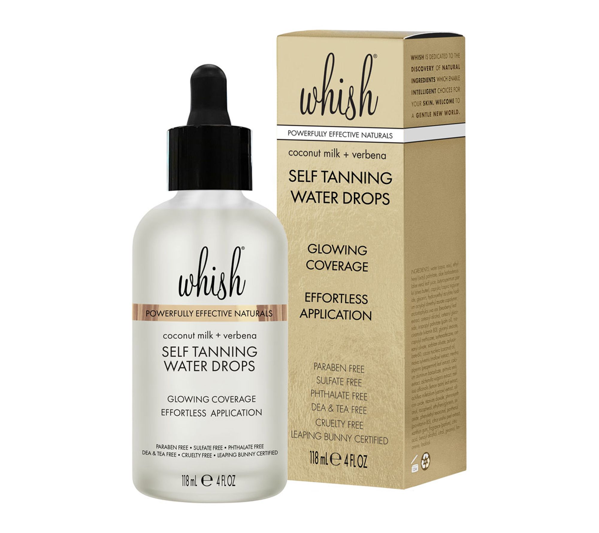 Whish 4oz Self-Tanning Water Drops