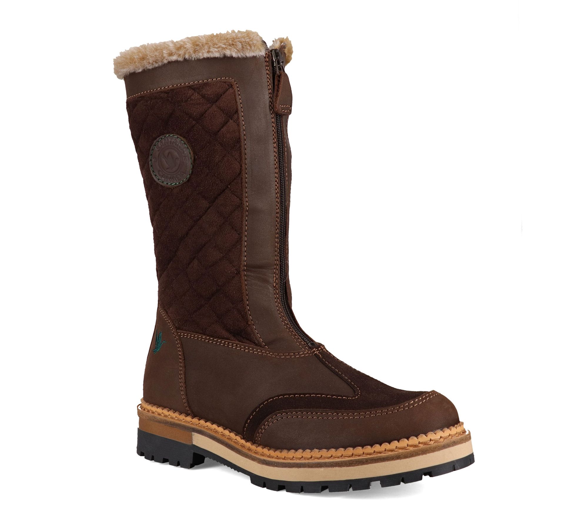 COAST Chocolate Leather Winter Boot by SantanaCanada