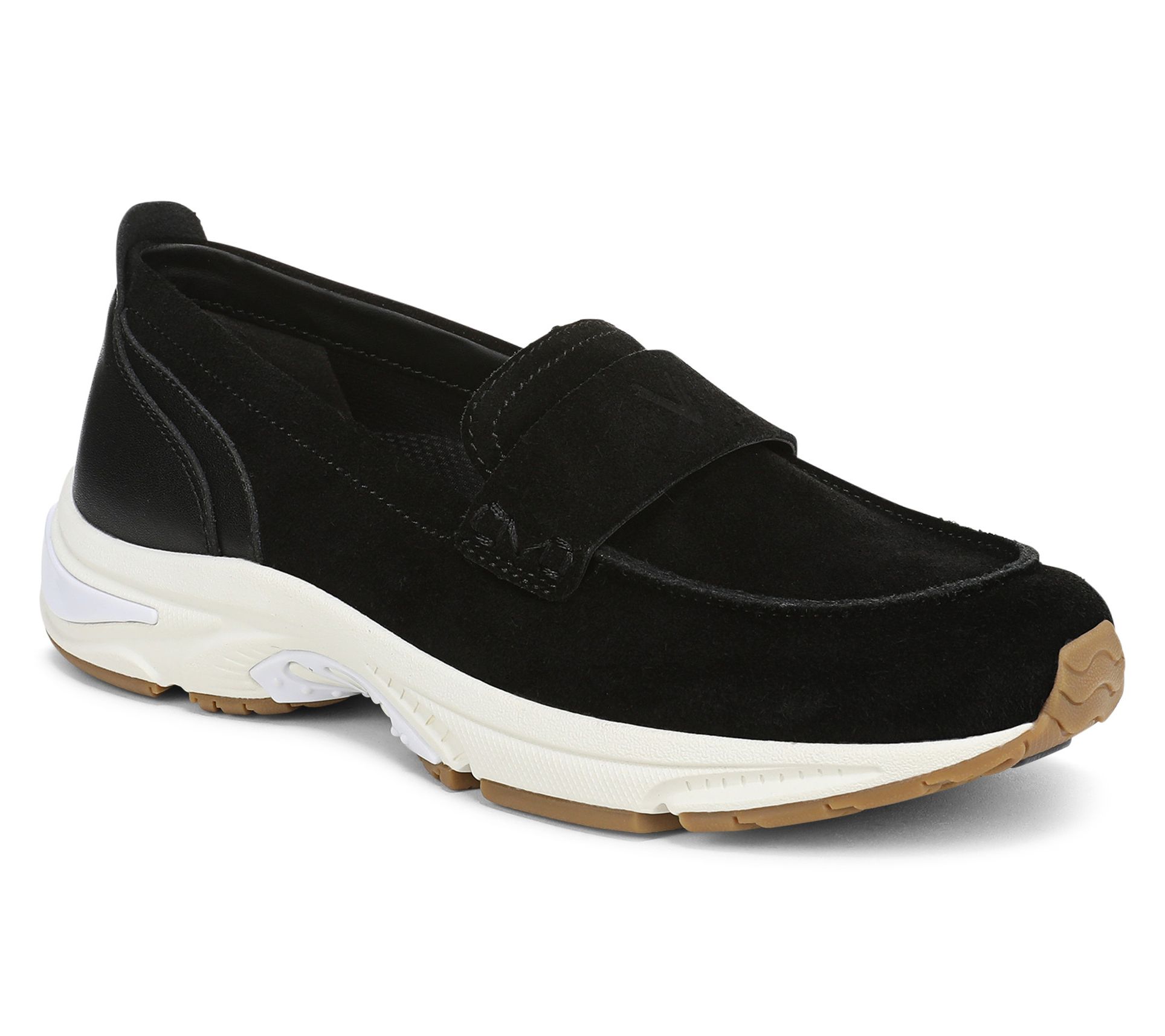  Vionic Leather Walking Loafers - Walk Roam Loafer