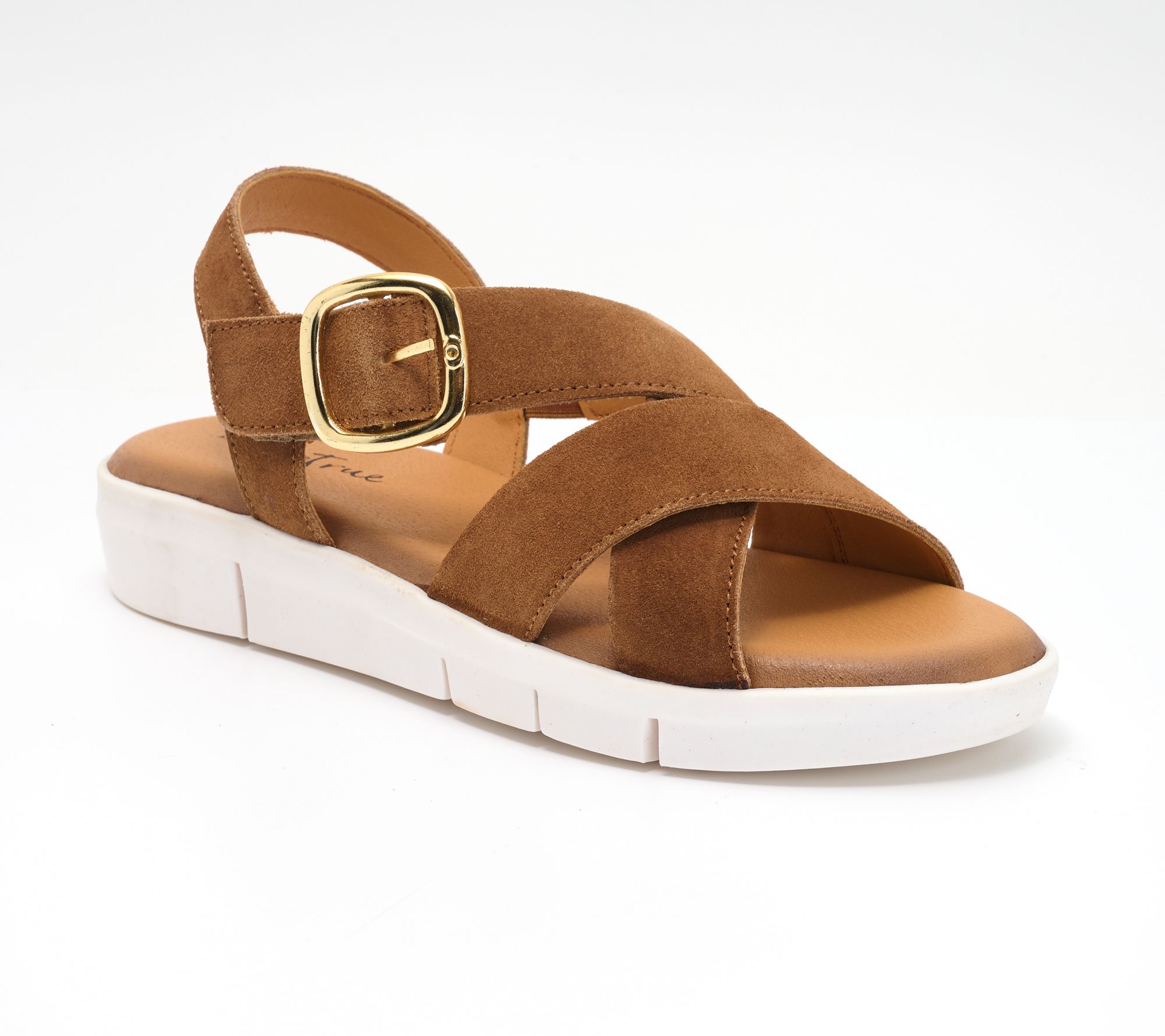 Diba True Leather Adjustable Sandals -Advo Cate