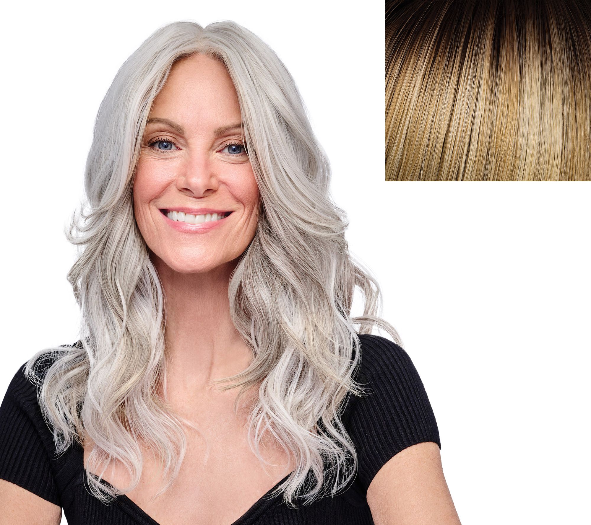 Hairdo HD Au Naturel Waves 16" Hair Topper
