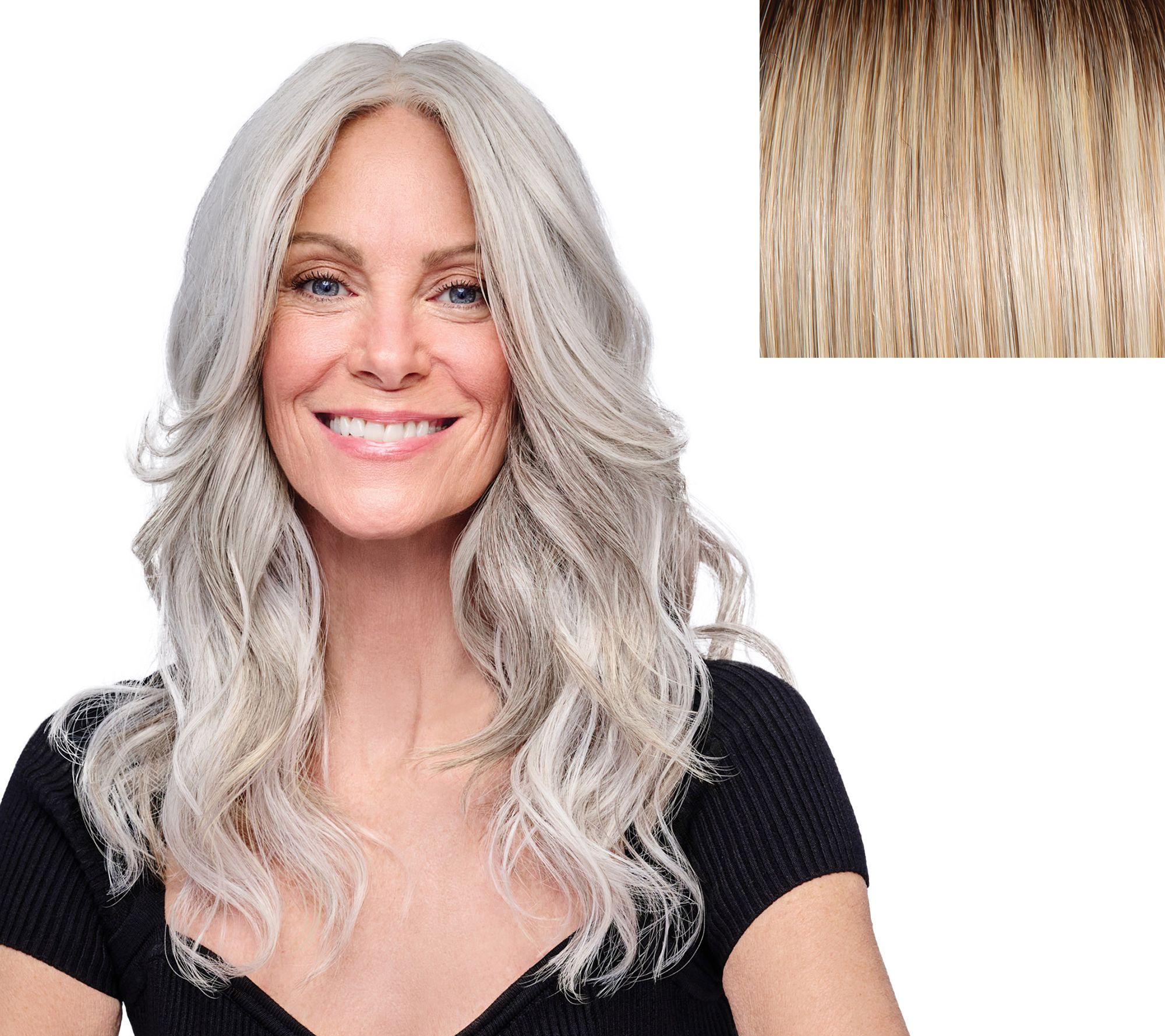 Hairdo HD Au Naturel Waves 16" Hair Topper
