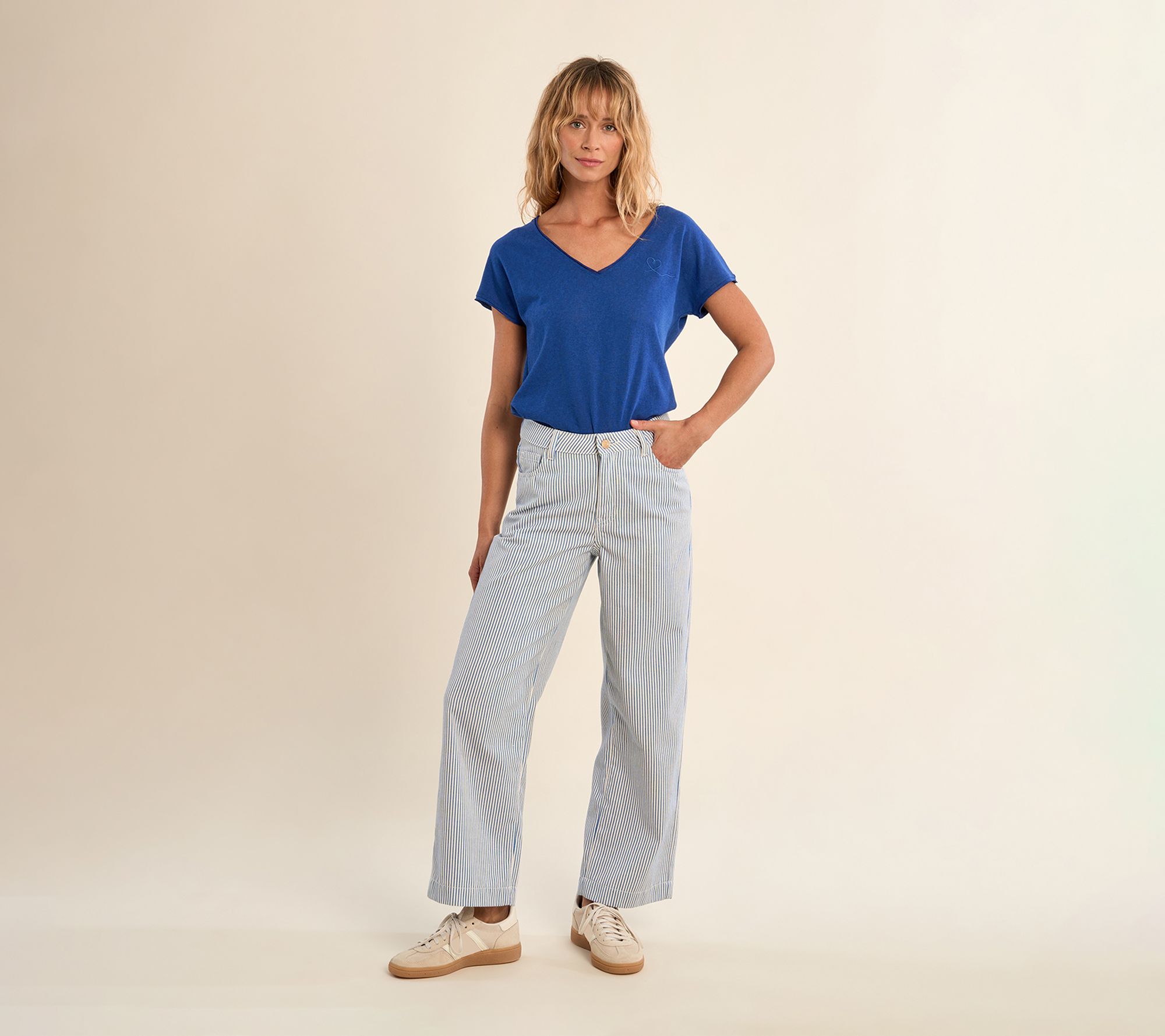 Molly Bracken Pinstripe Pants