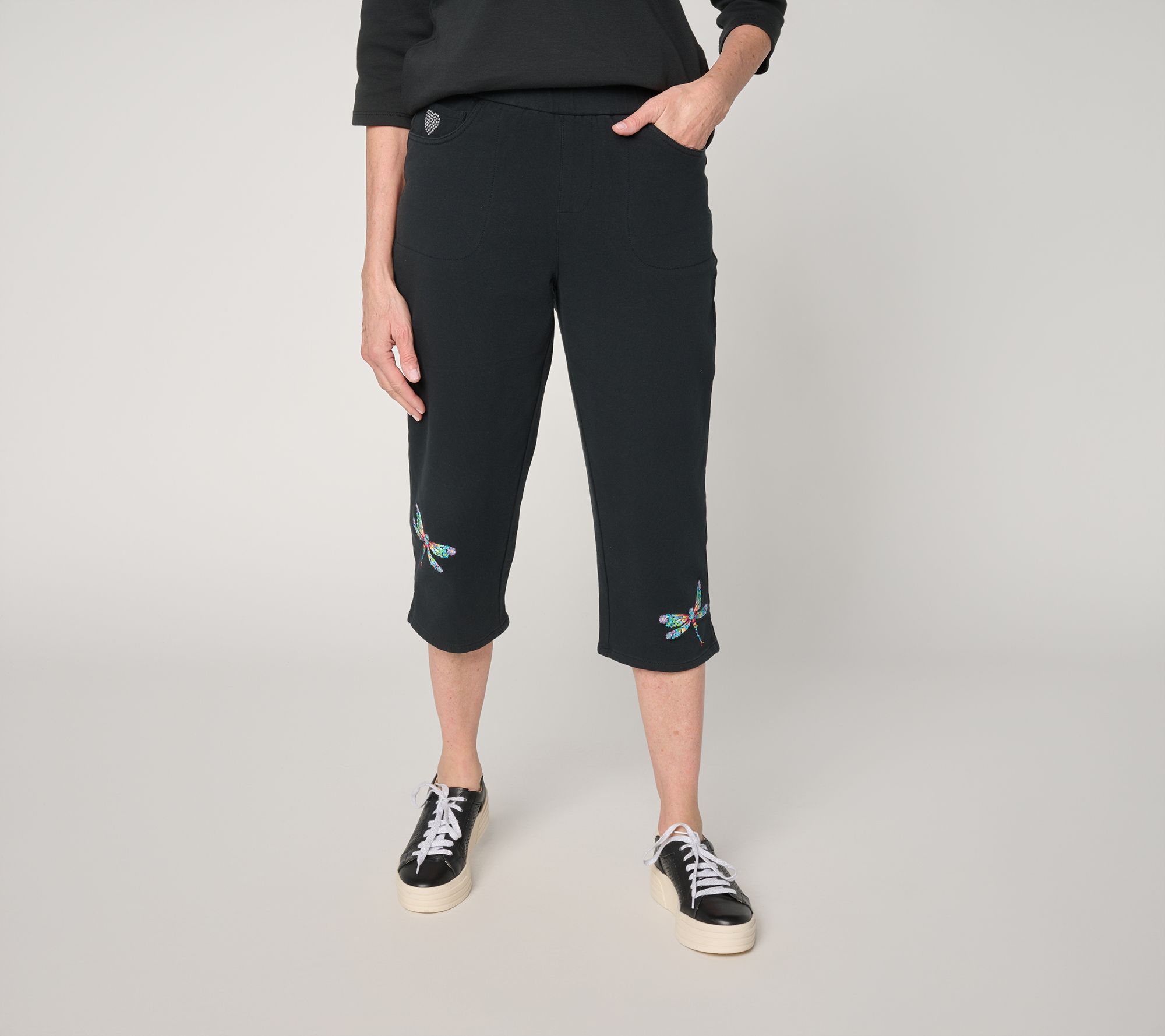 "As Is" Quacker Factory DreamJeannes Dragonfly Wishes Capri