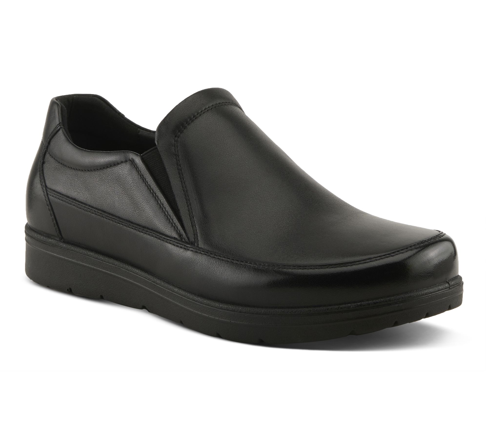 Spring Step Men Leather Slip-on Shoe - Hillis
