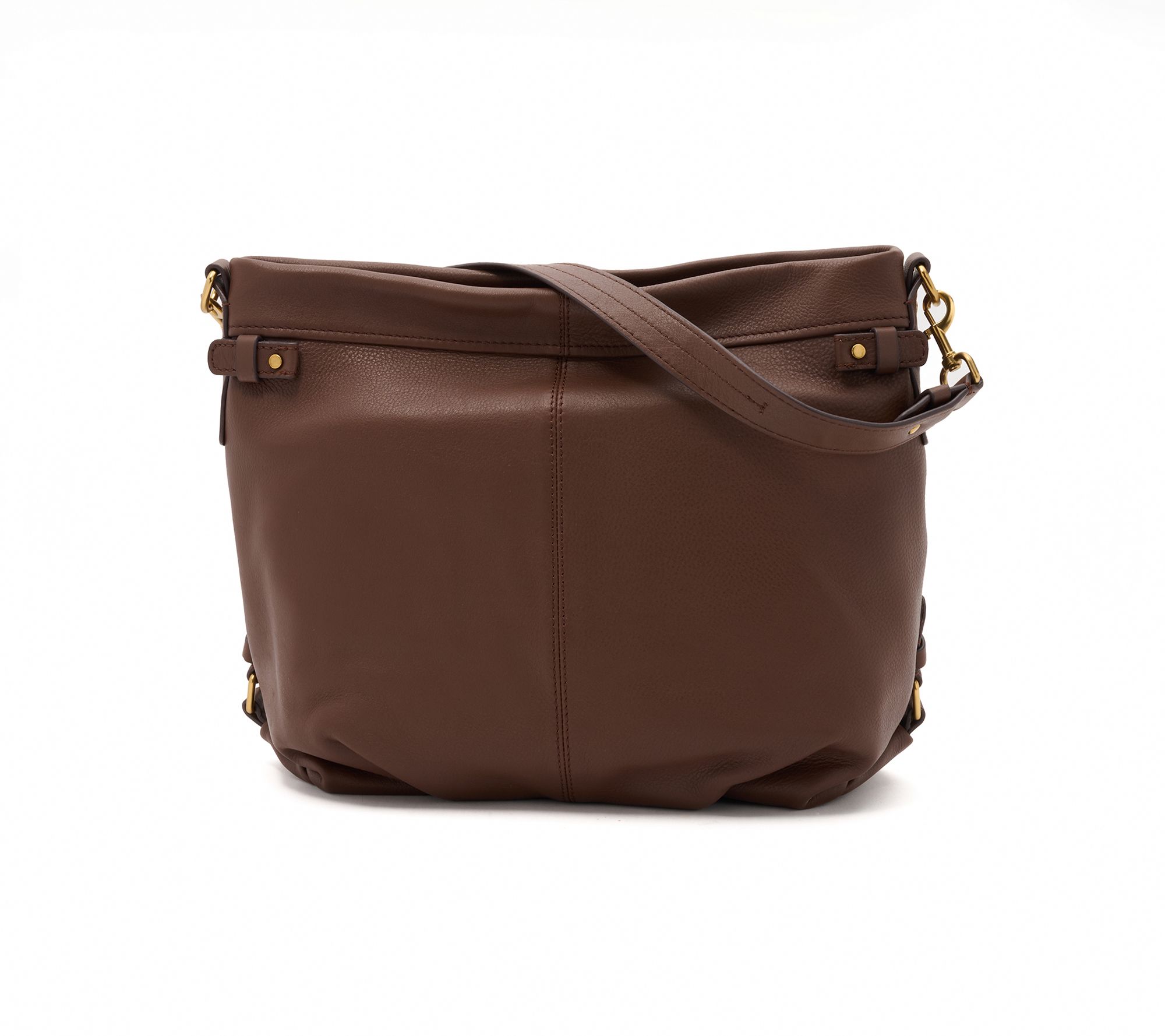 "As Is" American Leather Co. Quincy Leather Zip Top Hobo