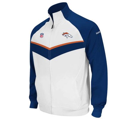 NFL Denver Broncos Big & Tall Sideline Player Travel Jacket 