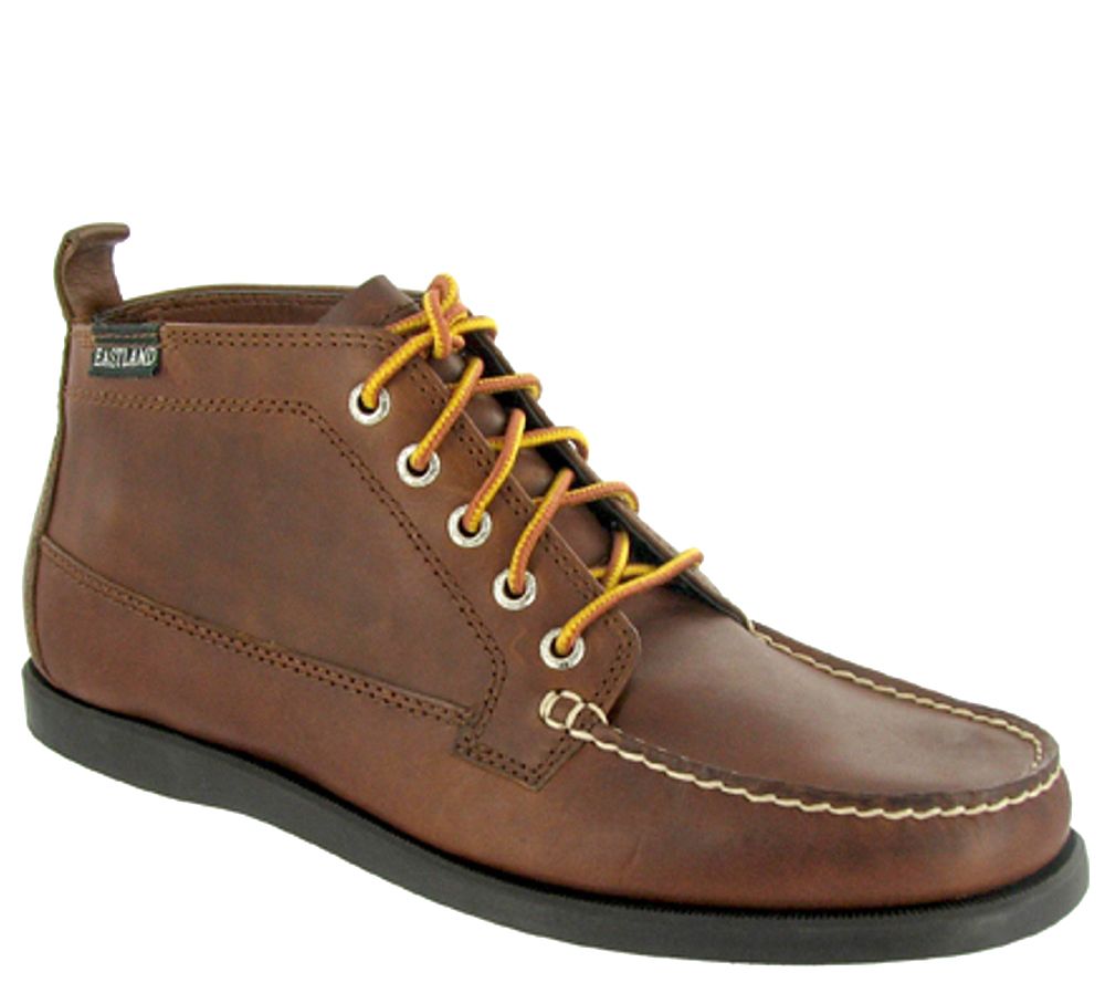 Eastland Men's Lace-up Leather Ankle Boots - Seneca - QVC.com