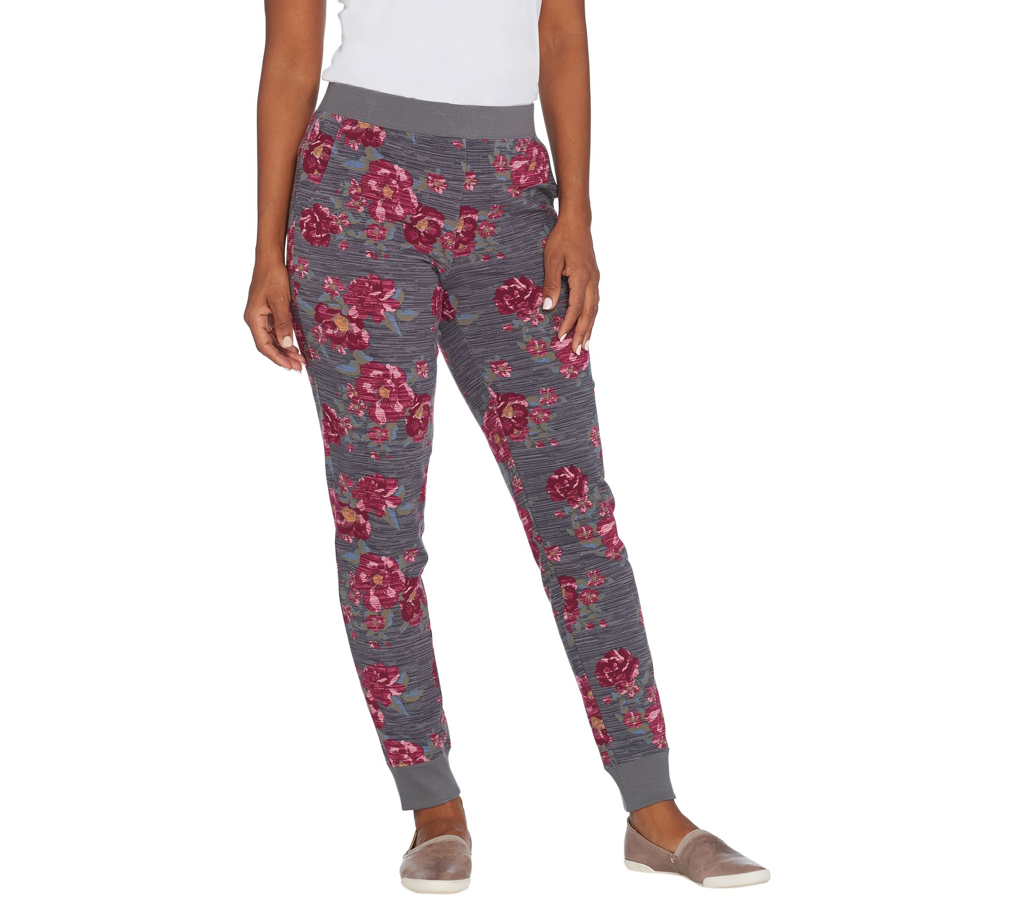 qvc denim and company jogger pants