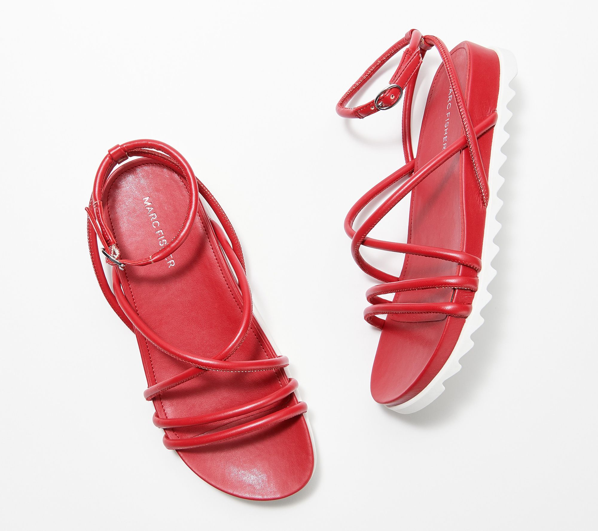 Marc Fisher Strappy Sport Sandals - Joylyn - QVC.com