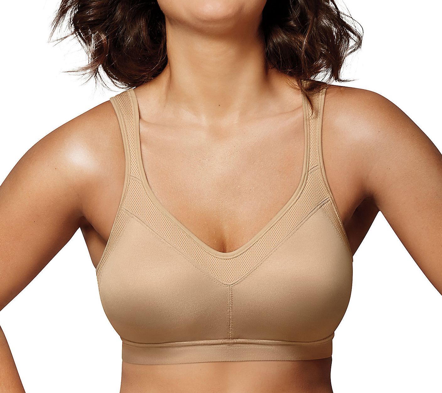 breathable wireless bra